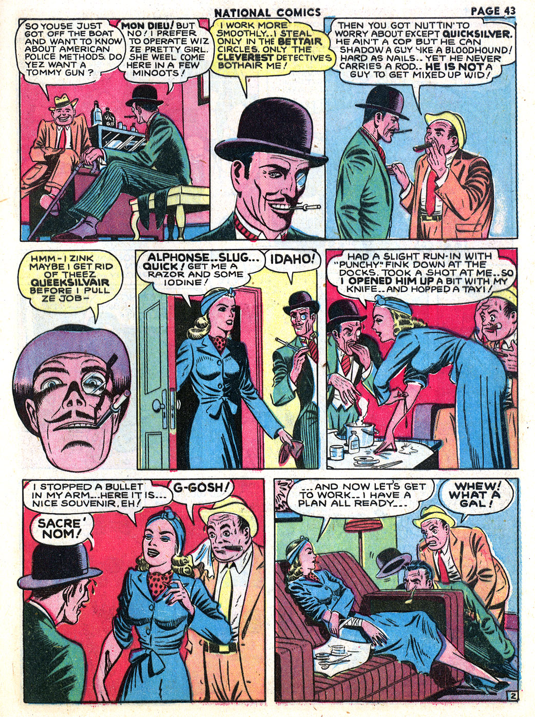 Read online National Comics comic -  Issue #30 - 45