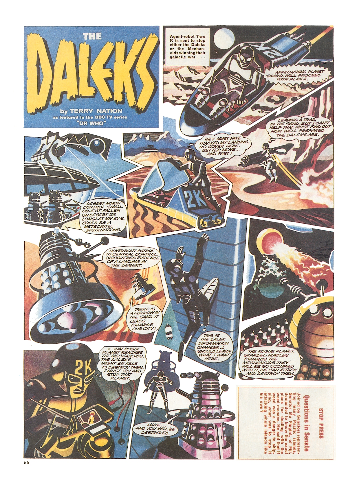 Read online Dalek Chronicles comic -  Issue # TPB - 66