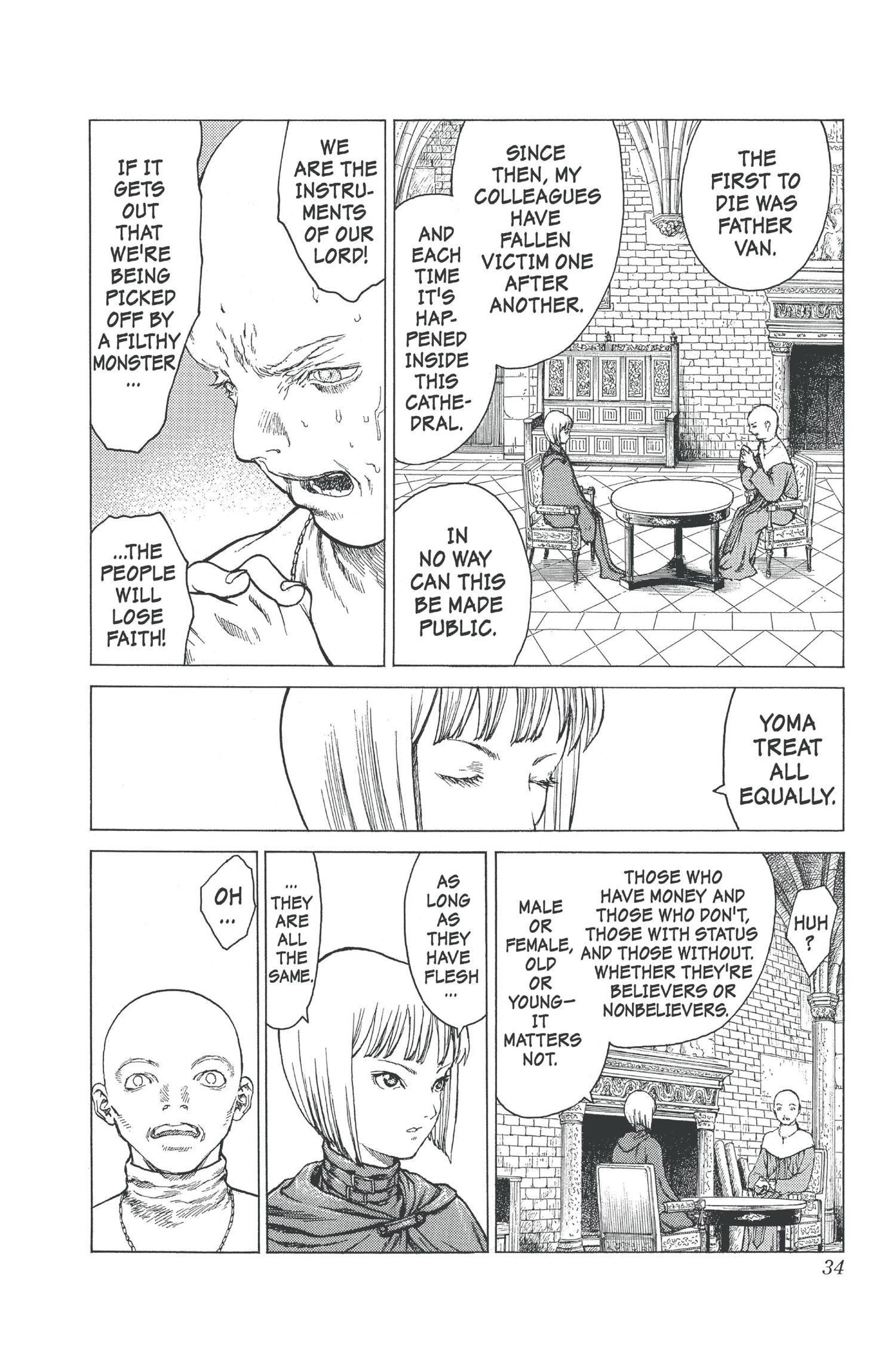 Read online Claymore comic -  Issue #2 - 33