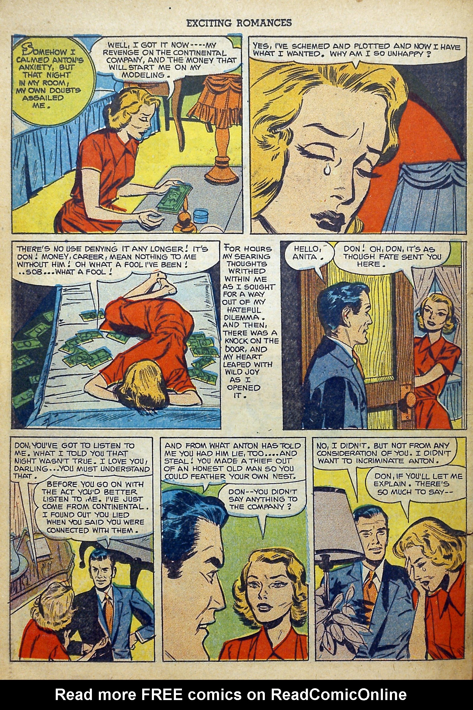 Read online Exciting Romances comic -  Issue #10 - 22