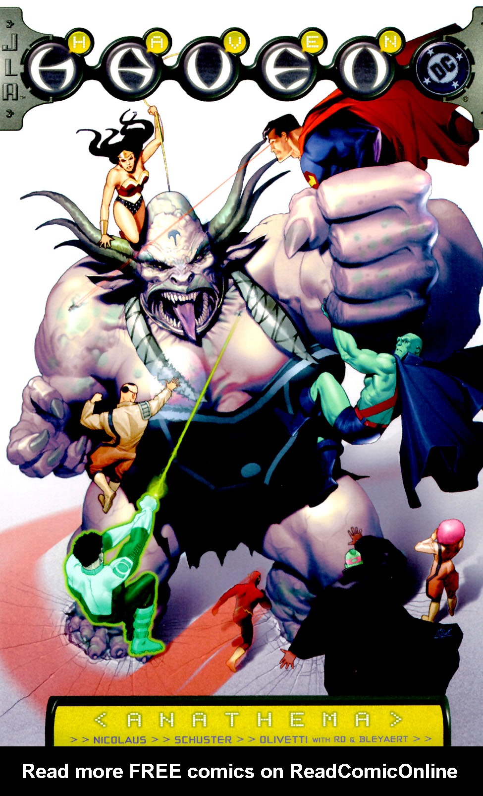 Read online JLA/Haven: Anathema comic -  Issue # Full - 1