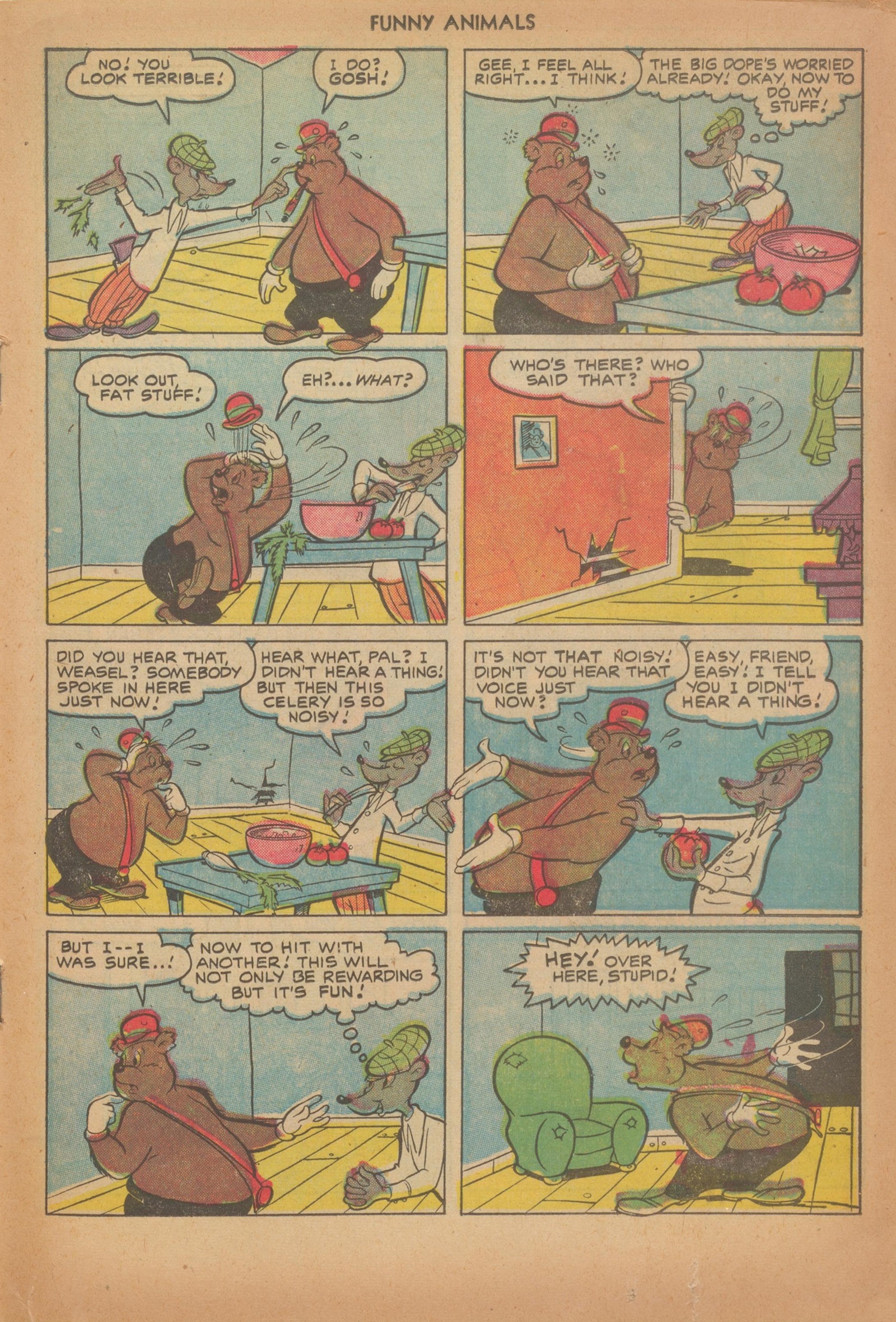 Read online Fawcett's Funny Animals comic -  Issue #76 - 19