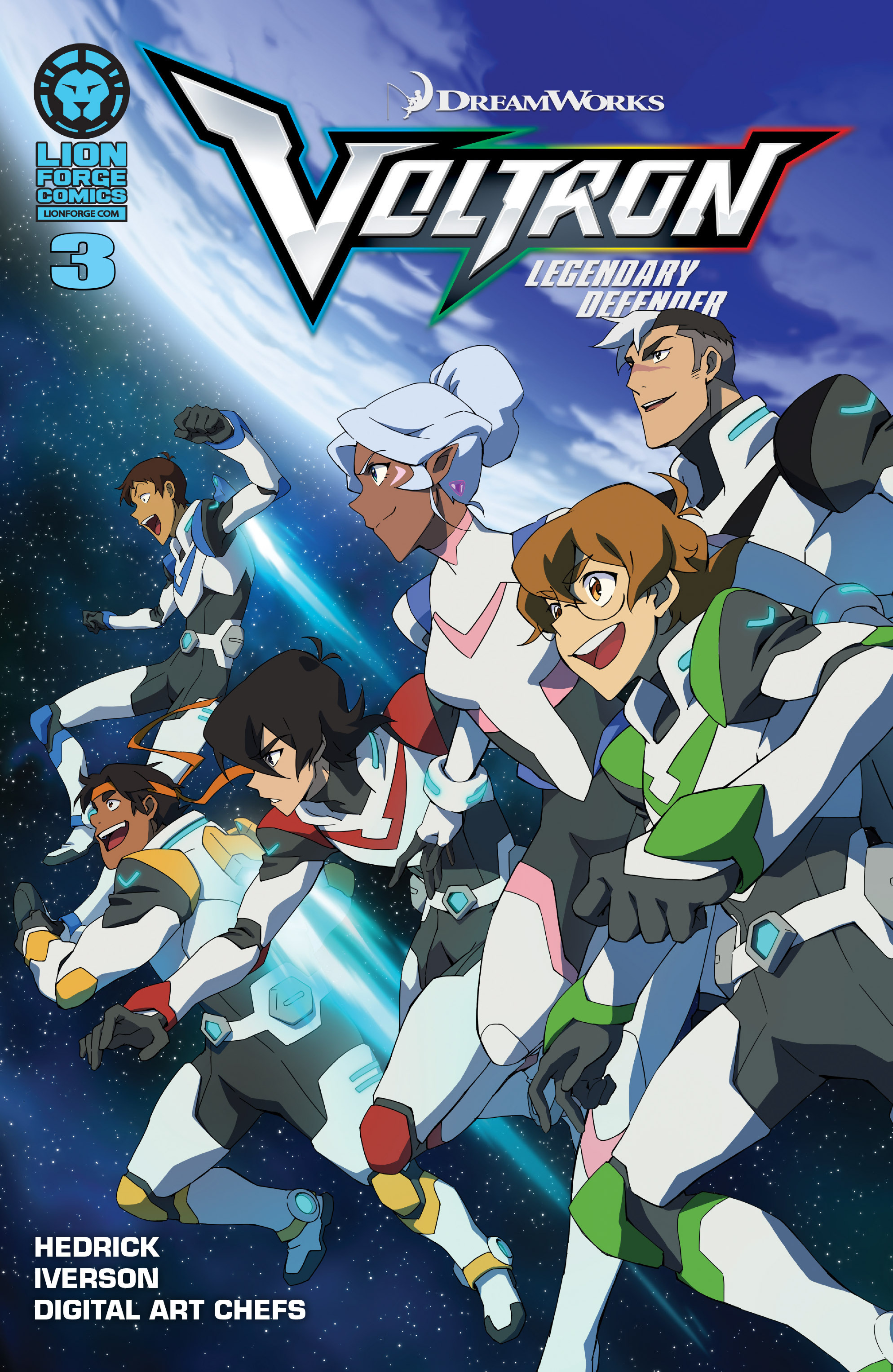 Read online Voltron: Legendary Defender comic -  Issue #3 - 1