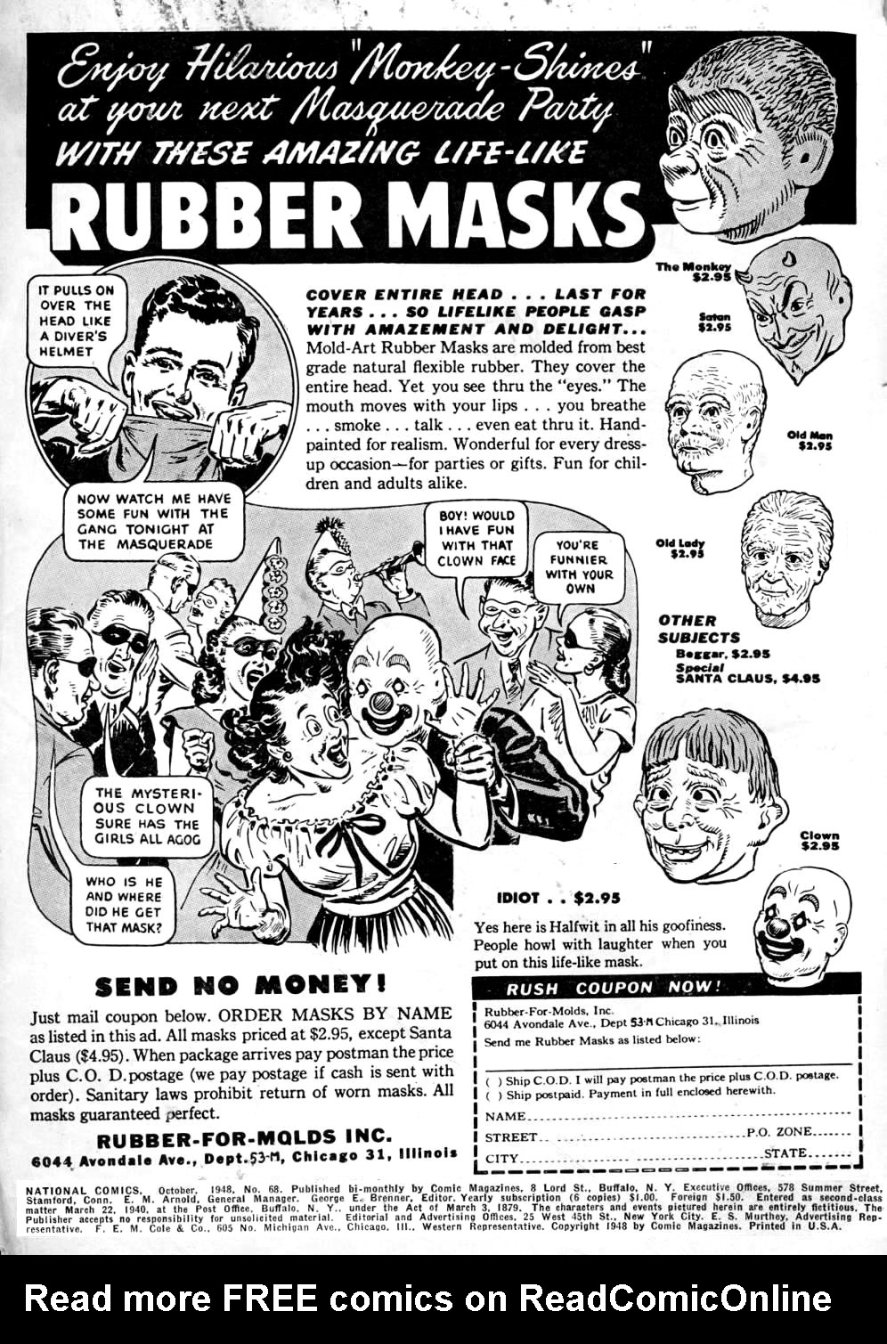 Read online National Comics comic -  Issue #68 - 2