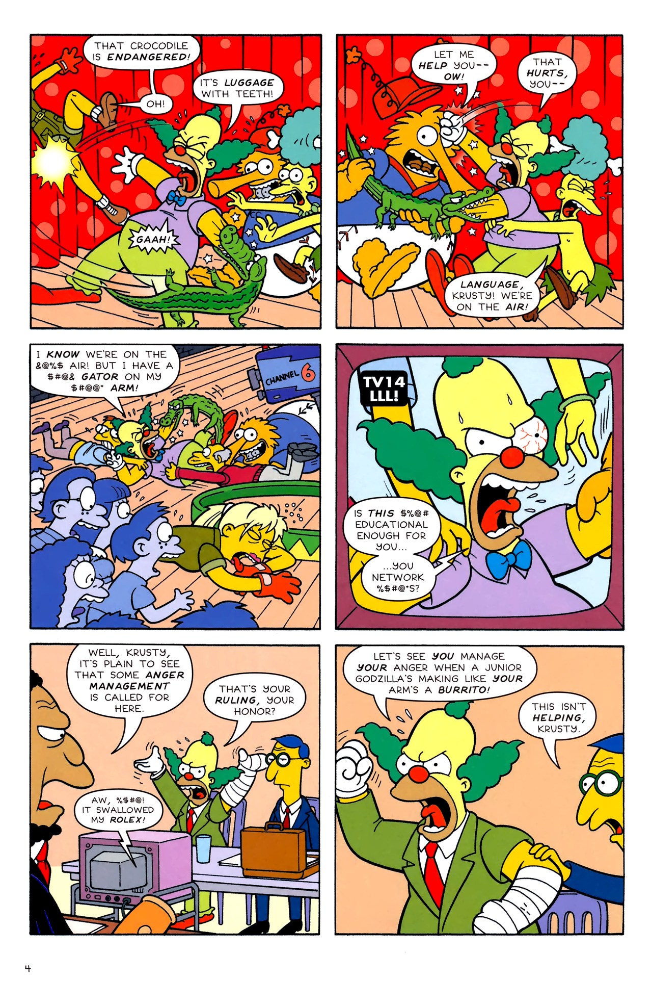 Read online Bongo Comics Free-For-All! comic -  Issue #2010 - 6