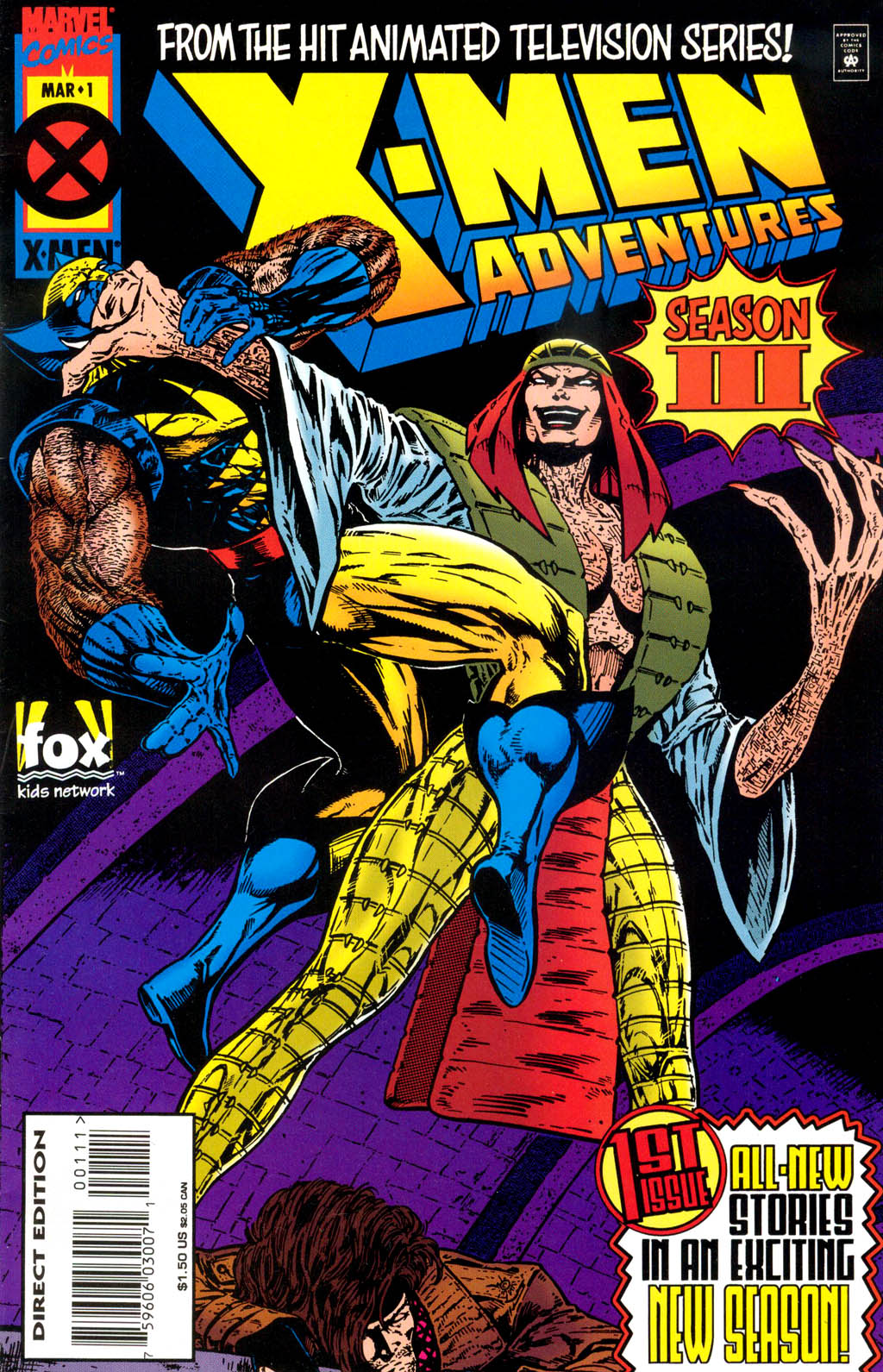 Read online X-Men Adventures (1995) comic -  Issue #1 - 1