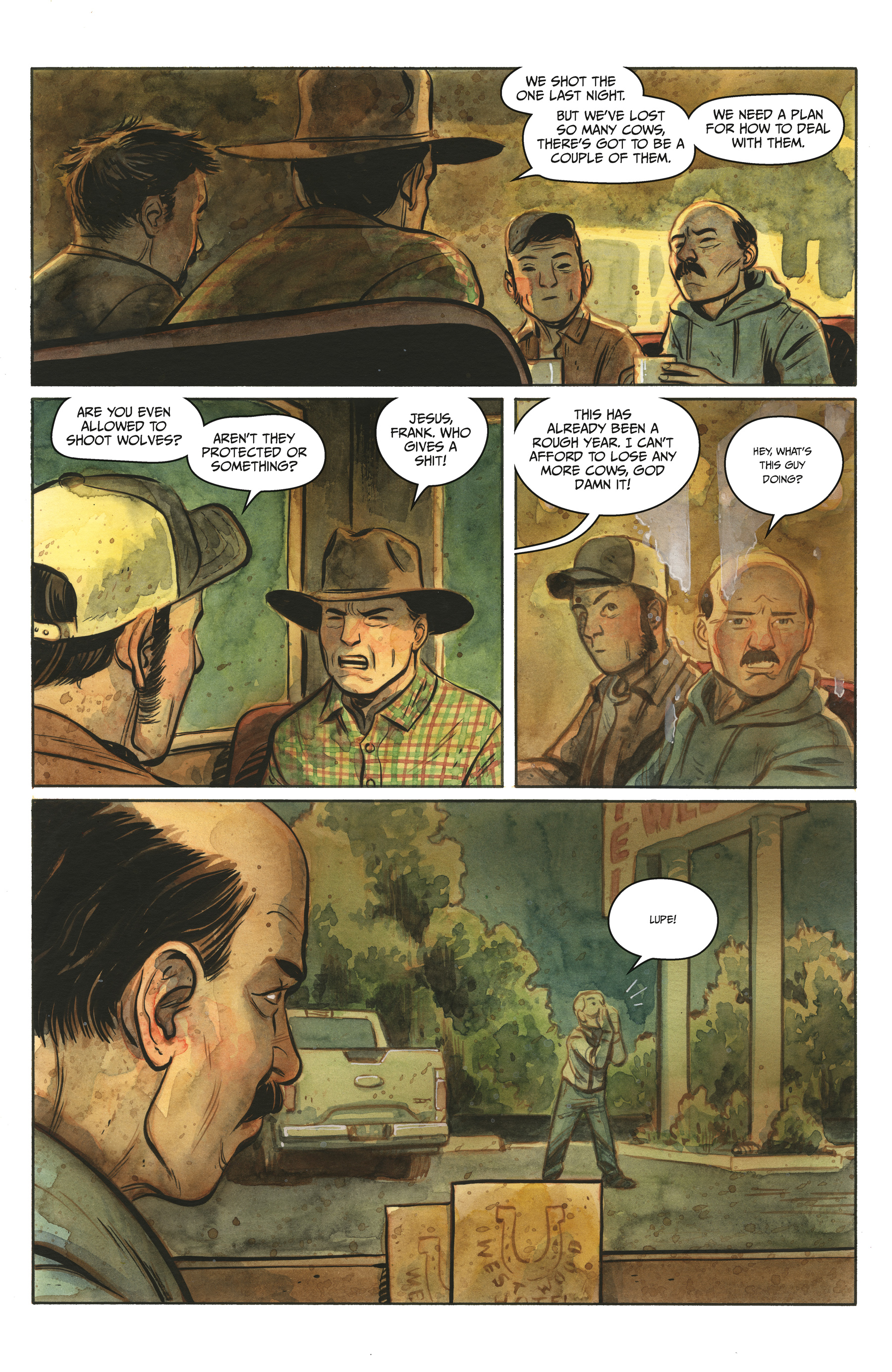 Read online The Lonesome Hunters: The Wolf Child comic -  Issue #2 - 10