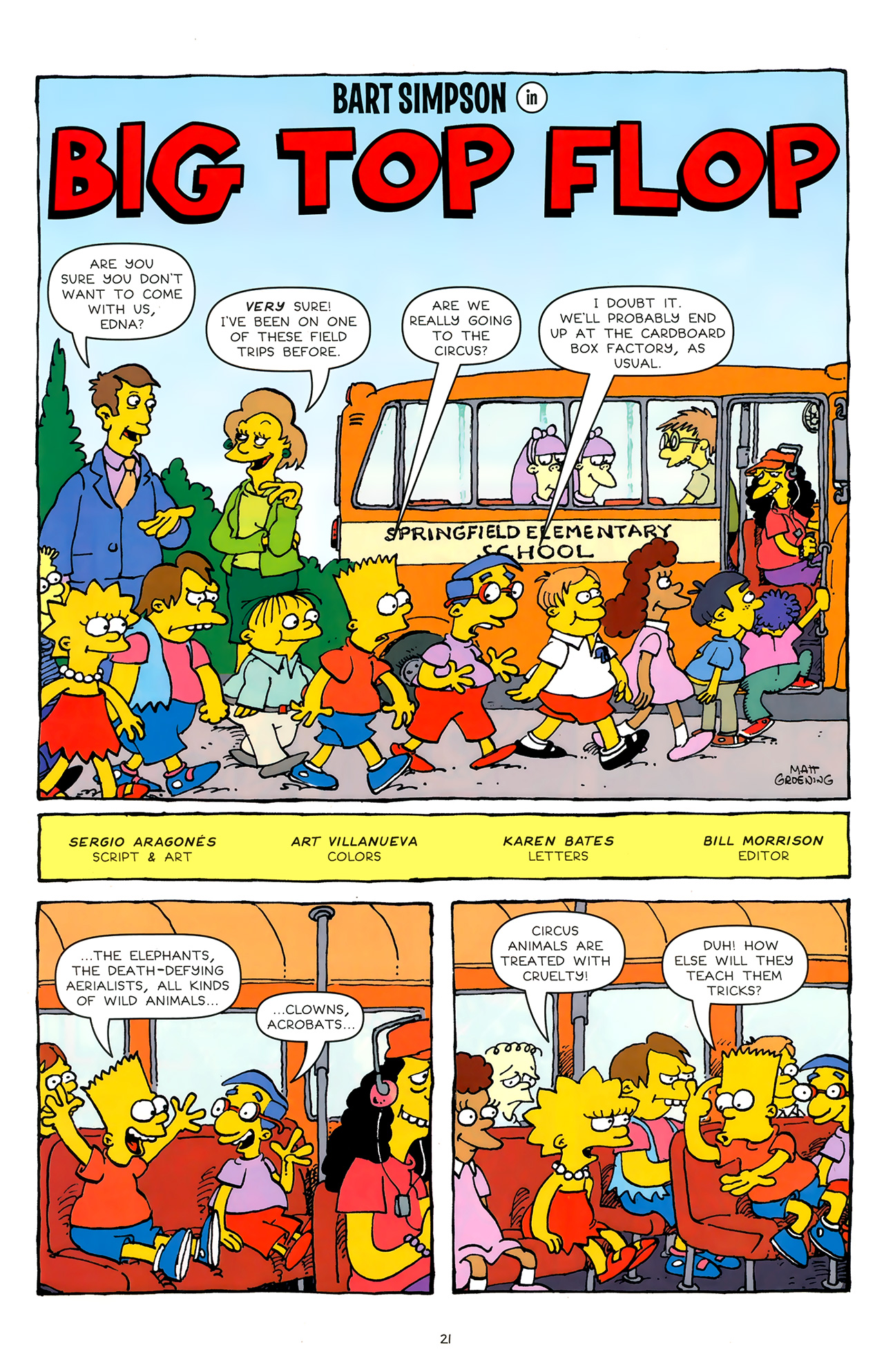 Read online Bongo Comics Free-For-All! comic -  Issue #2011 - 18
