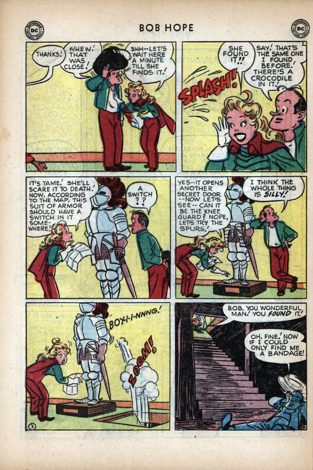 Read online The Adventures of Bob Hope comic -  Issue #11 - 36