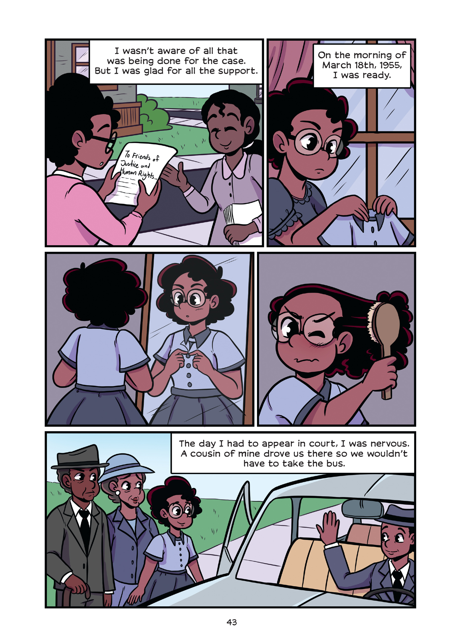 Read online History Comics comic -  Issue # Rosa Parks & Claudette Colvin - Civil Rights Heroes - 48