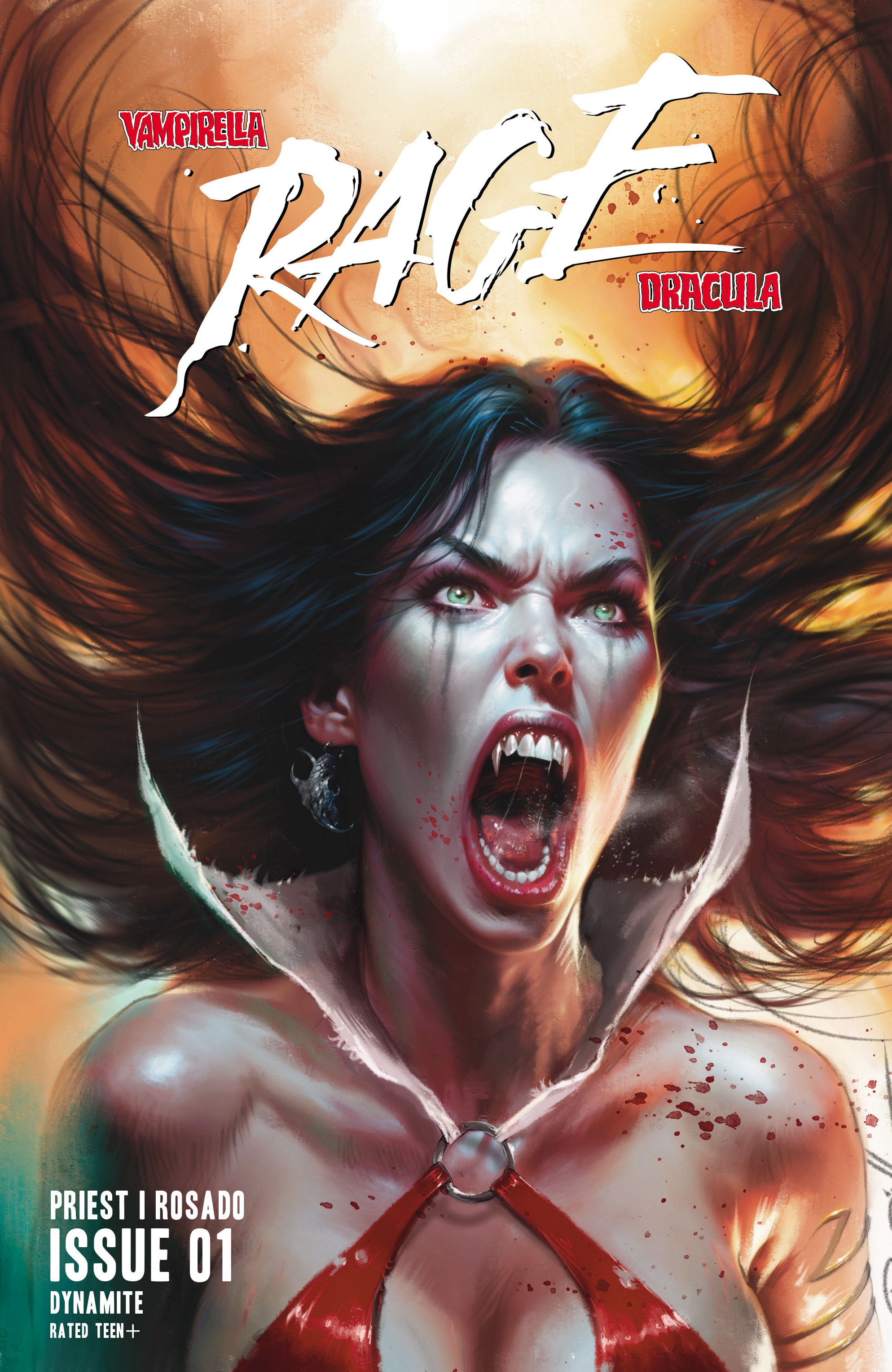 Read online Vampirella/Dracula: Rage comic -  Issue #1 - 1