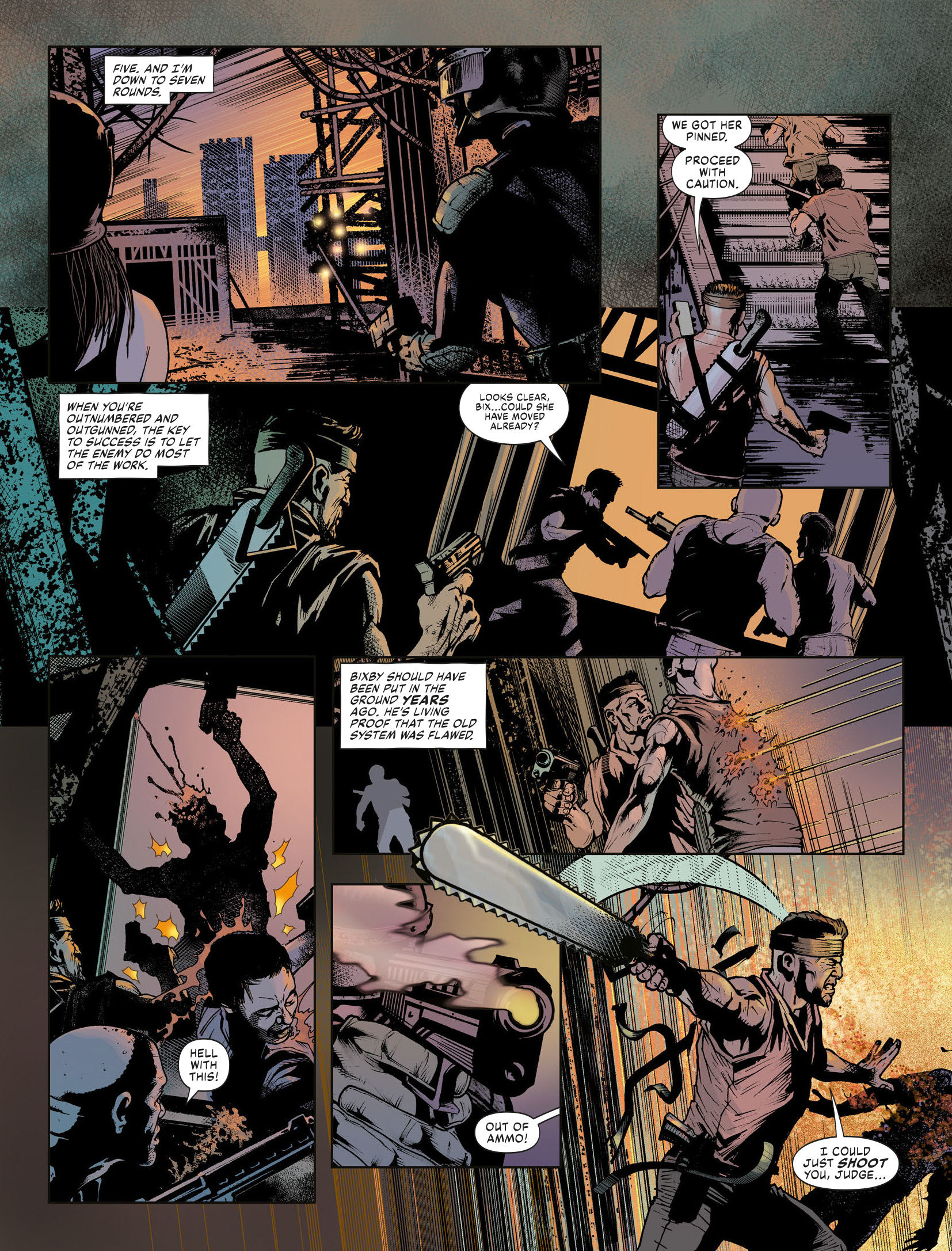 Read online Judge Dredd Megazine (Vol. 5) comic -  Issue #460 - 128