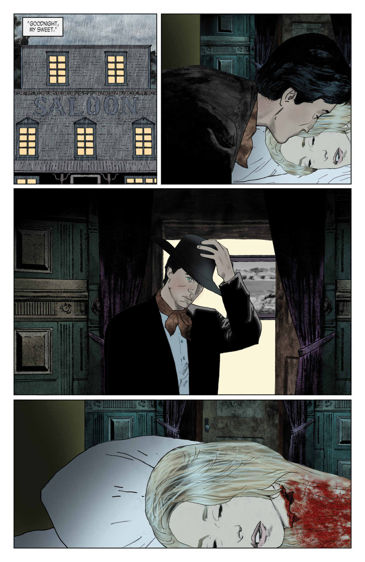 Read online John Carpenter's Night Terrors comic -  Issue # Black Sparrow - 45