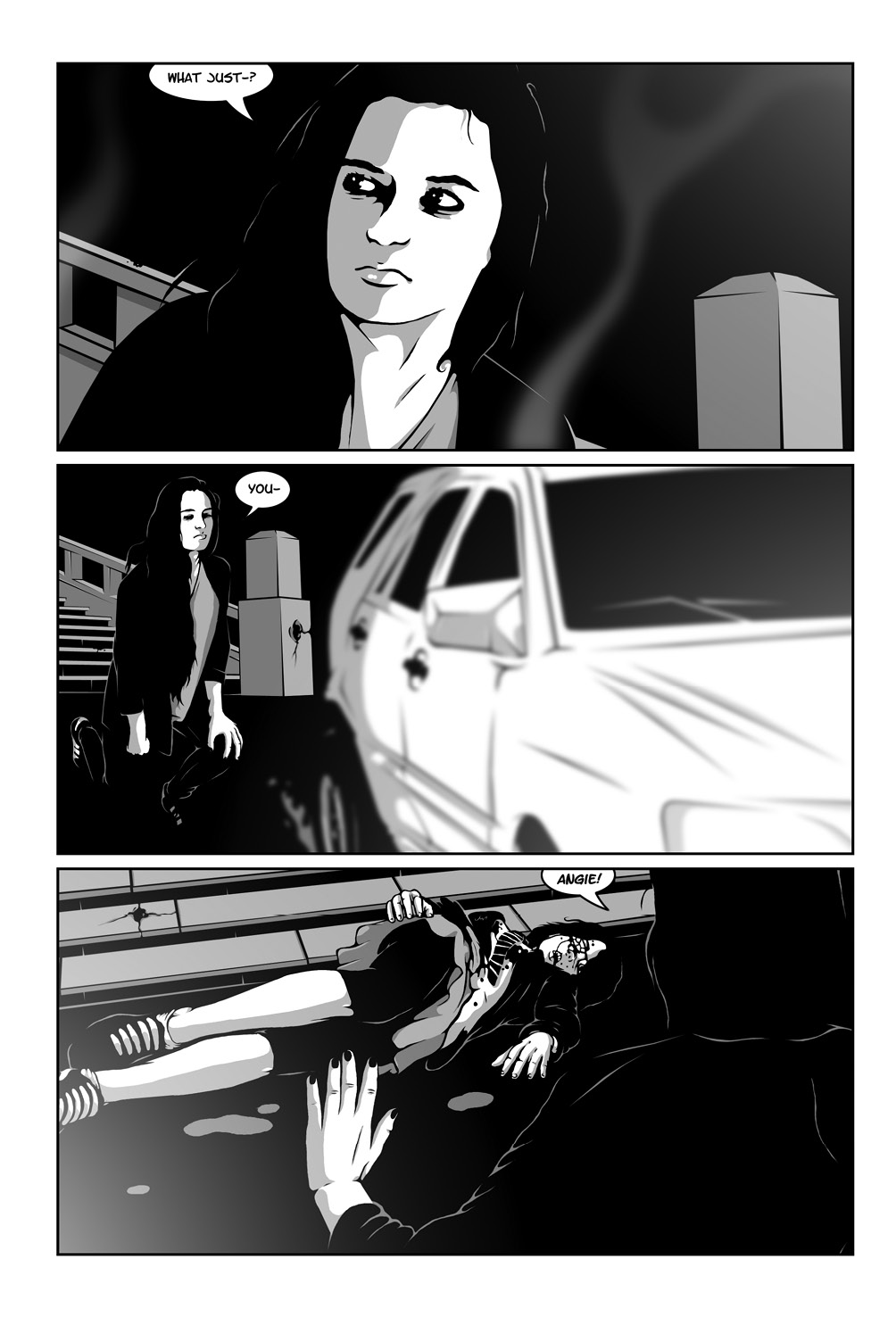 Read online Hollow Girl comic -  Issue #5 - 9