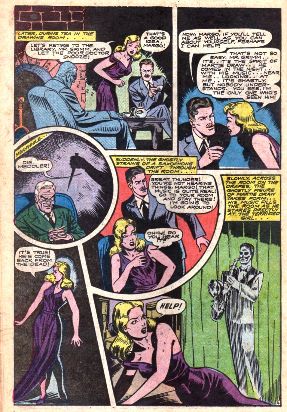 Read online Haunted Thrills comic -  Issue #3 - 22
