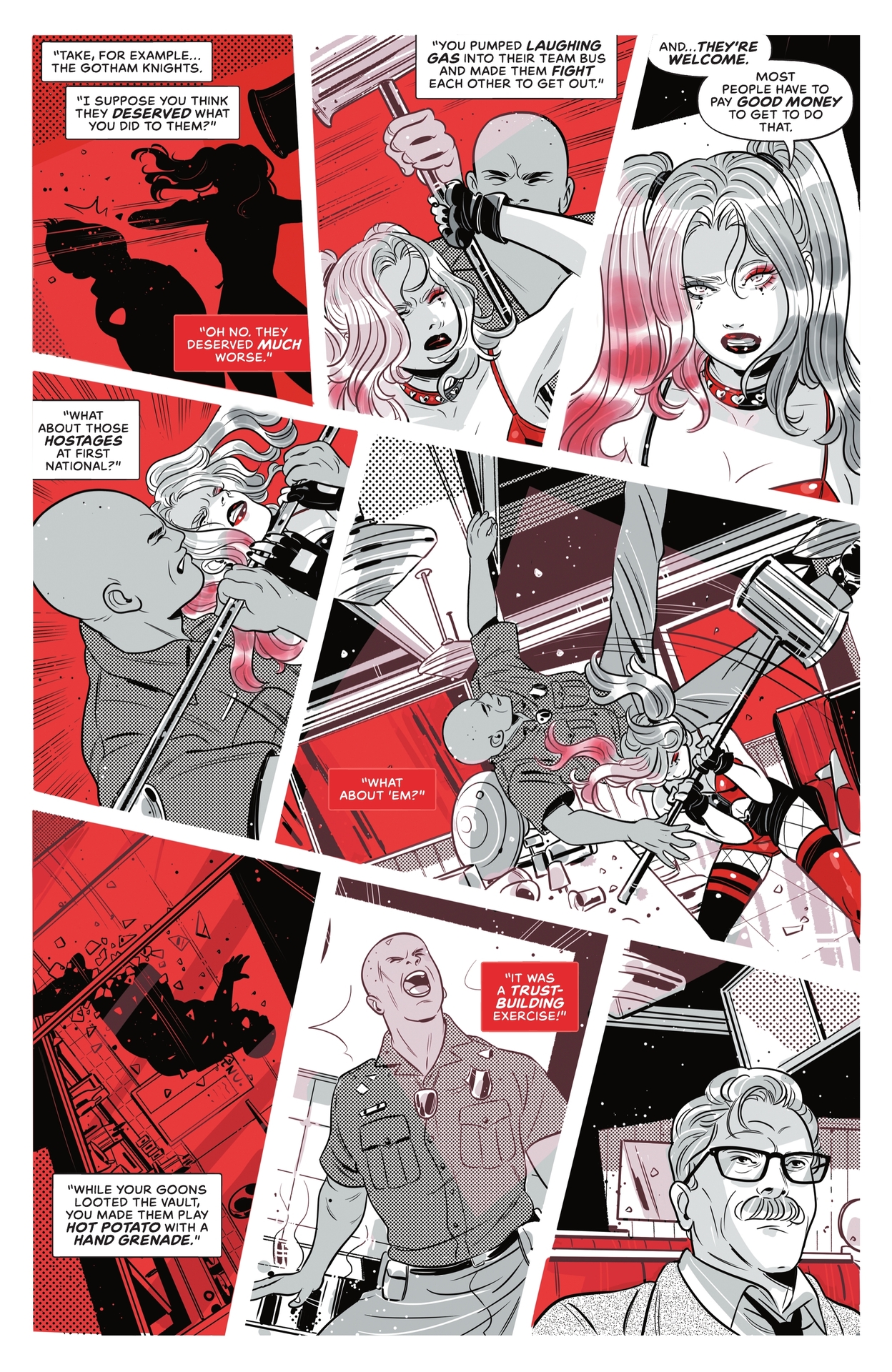 Read online Harley Quinn: Black   White   Redder comic -  Issue #2 - 31