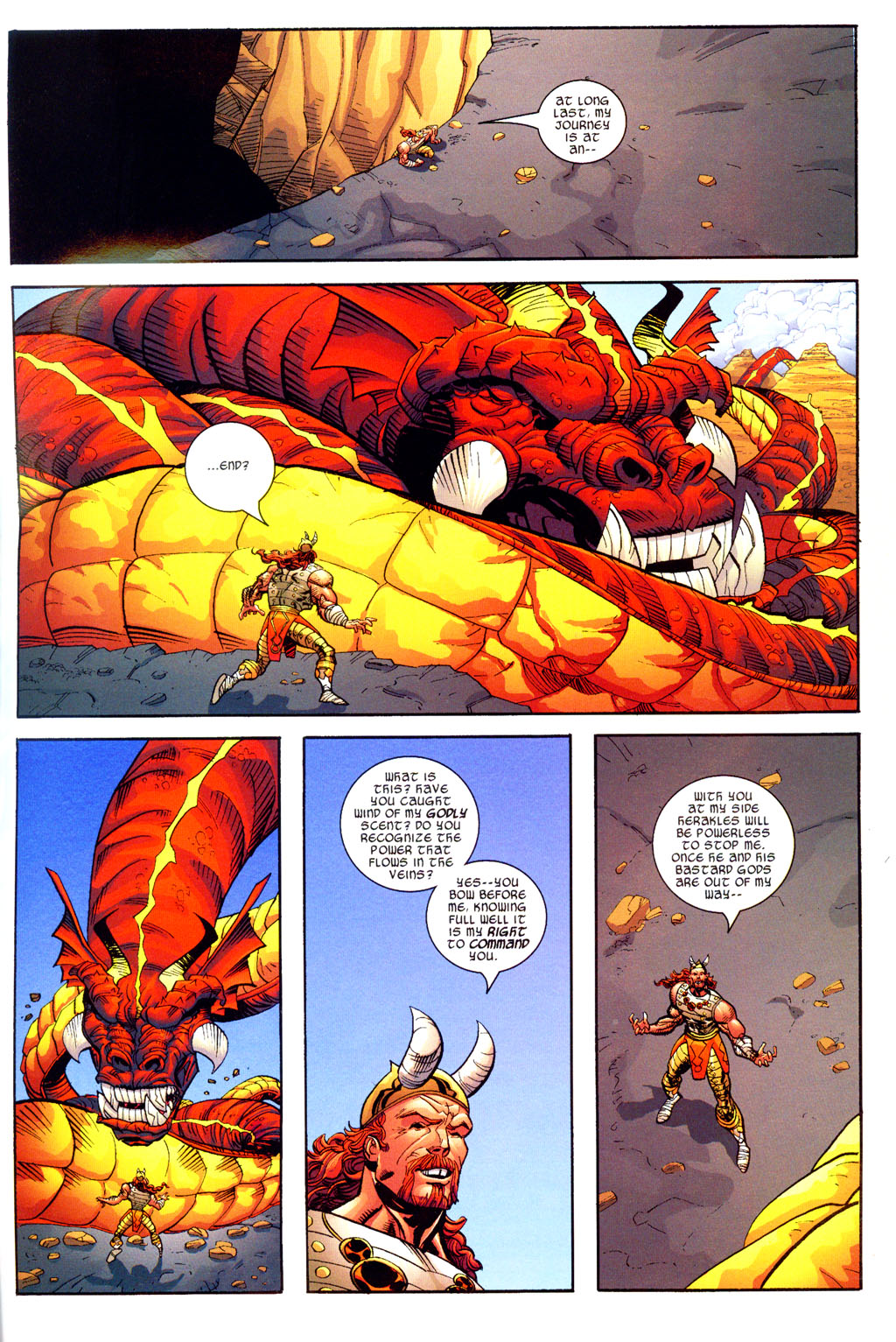 Read online Savage Dragon: God War comic -  Issue #3 - 23