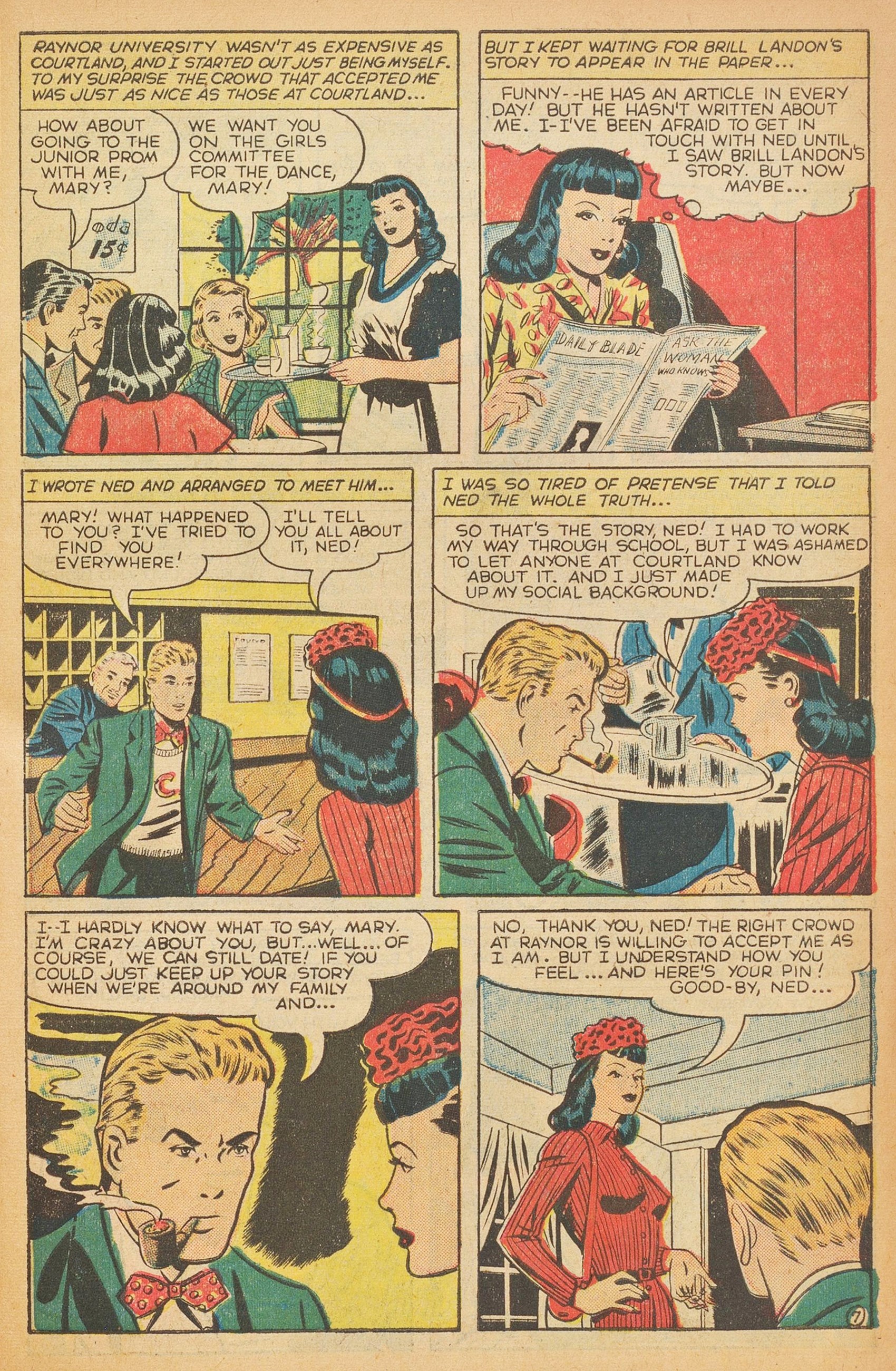 Read online Glamorous Romances comic -  Issue #45 - 41
