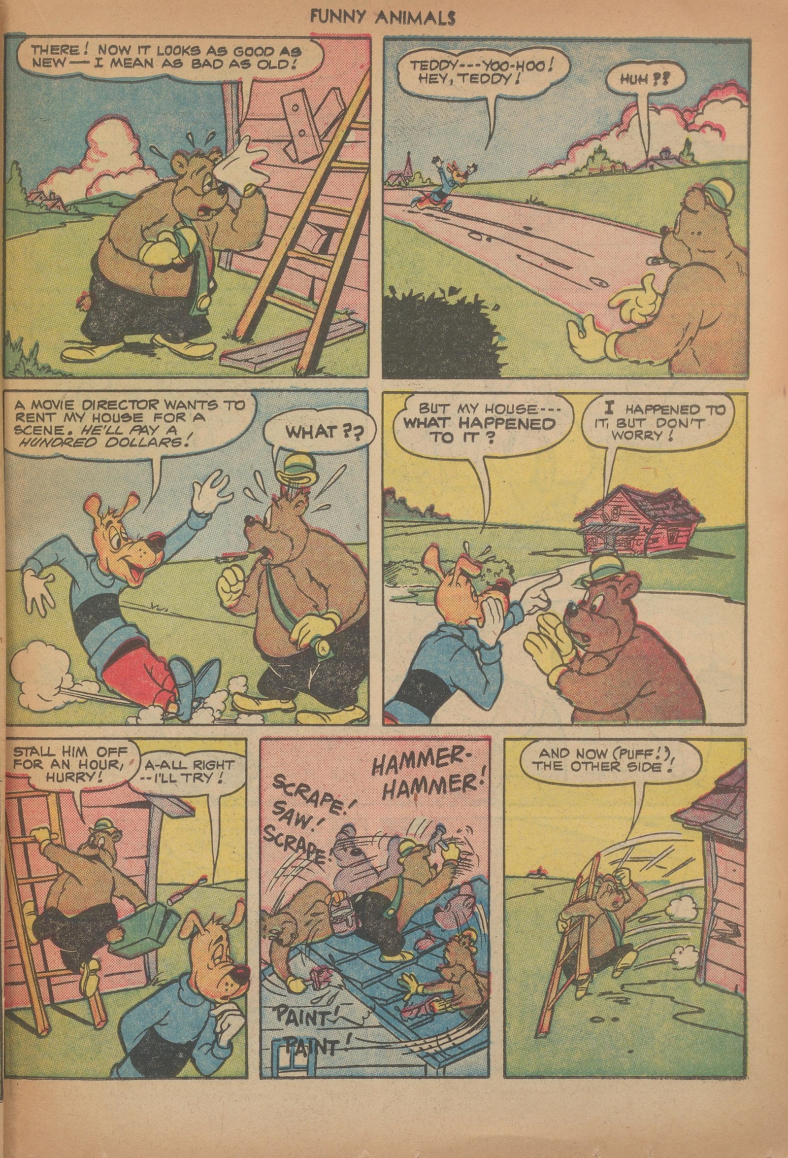 Read online Fawcett's Funny Animals comic -  Issue #69 - 23