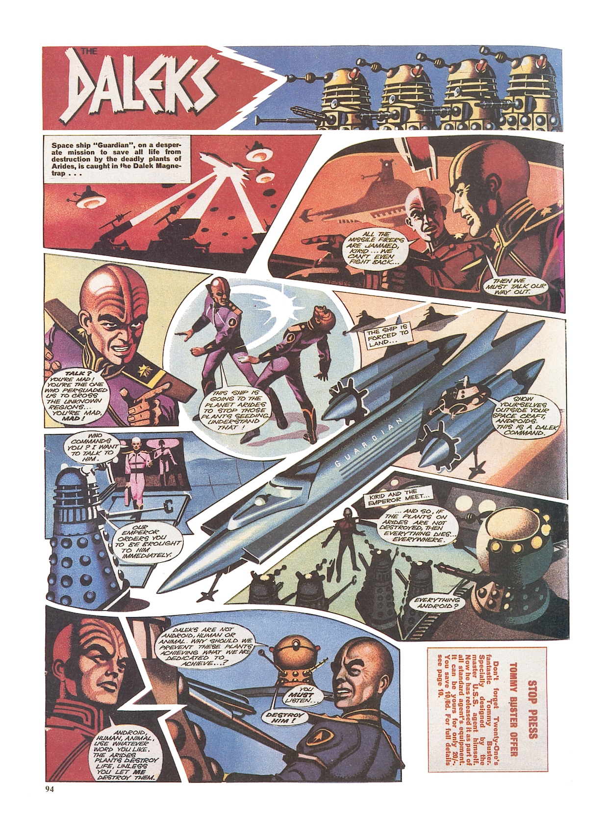 Read online Dalek Chronicles comic -  Issue # TPB - 94