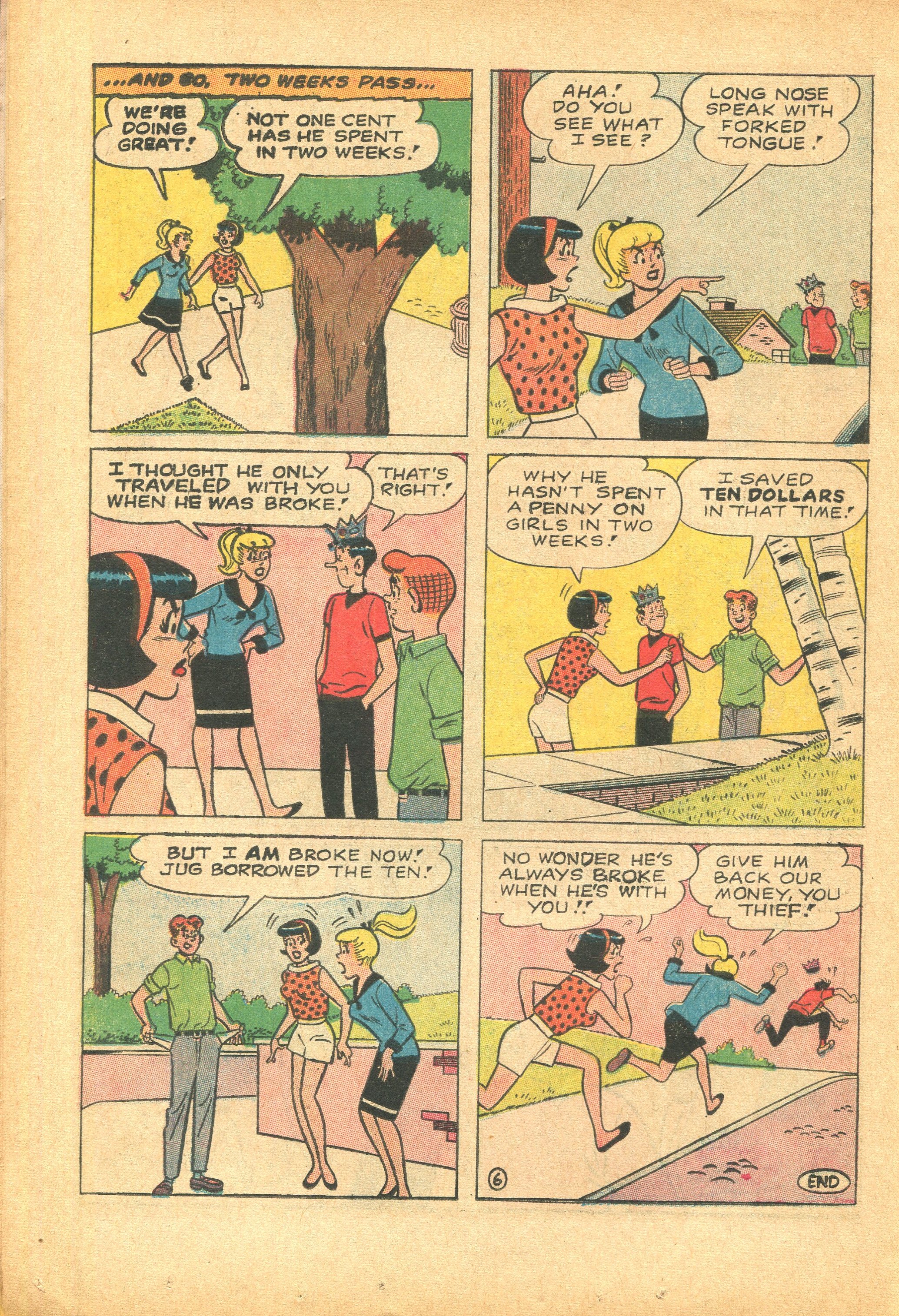 Read online Archie's Pal Jughead Comics comic -  Issue #124 - 18
