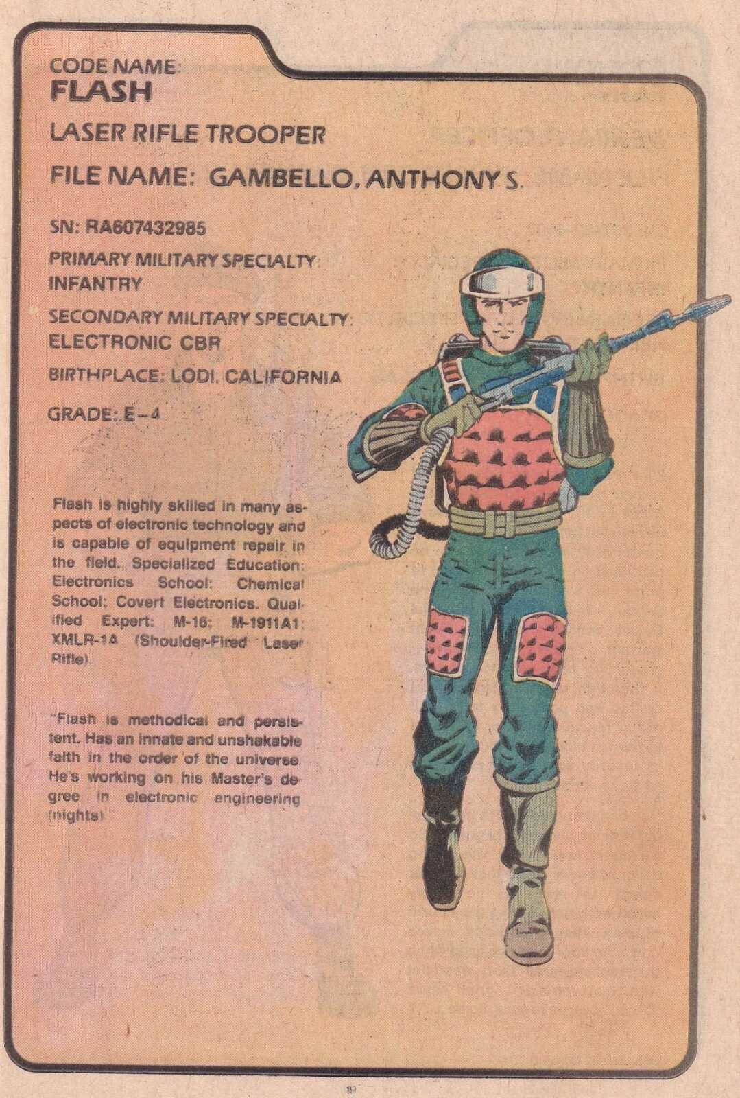 Read online The G.I. Joe Order of Battle comic -  Issue #1 - 21