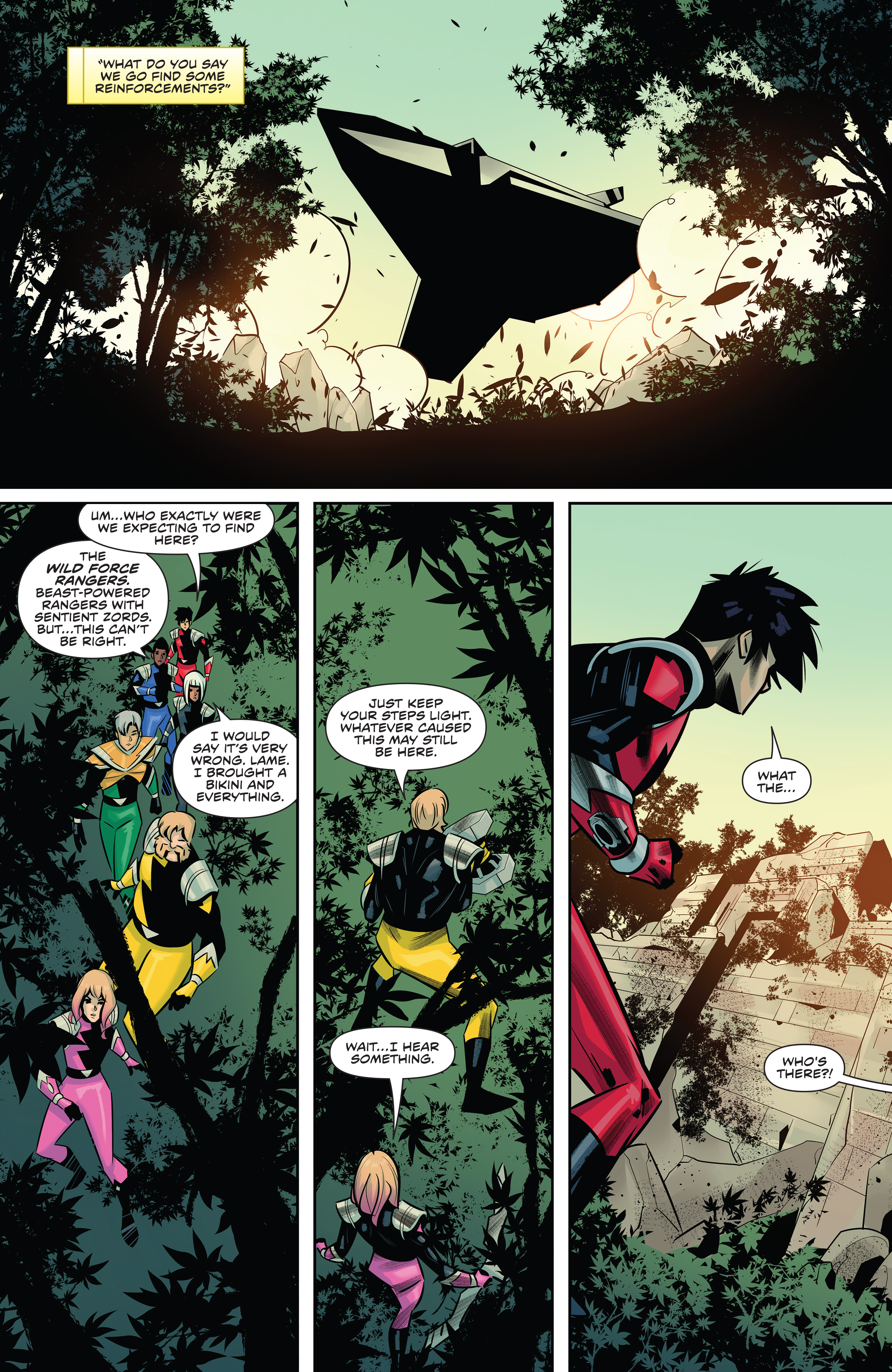 Read online Power Rangers Unlimited comic -  Issue # HyperForce - 41