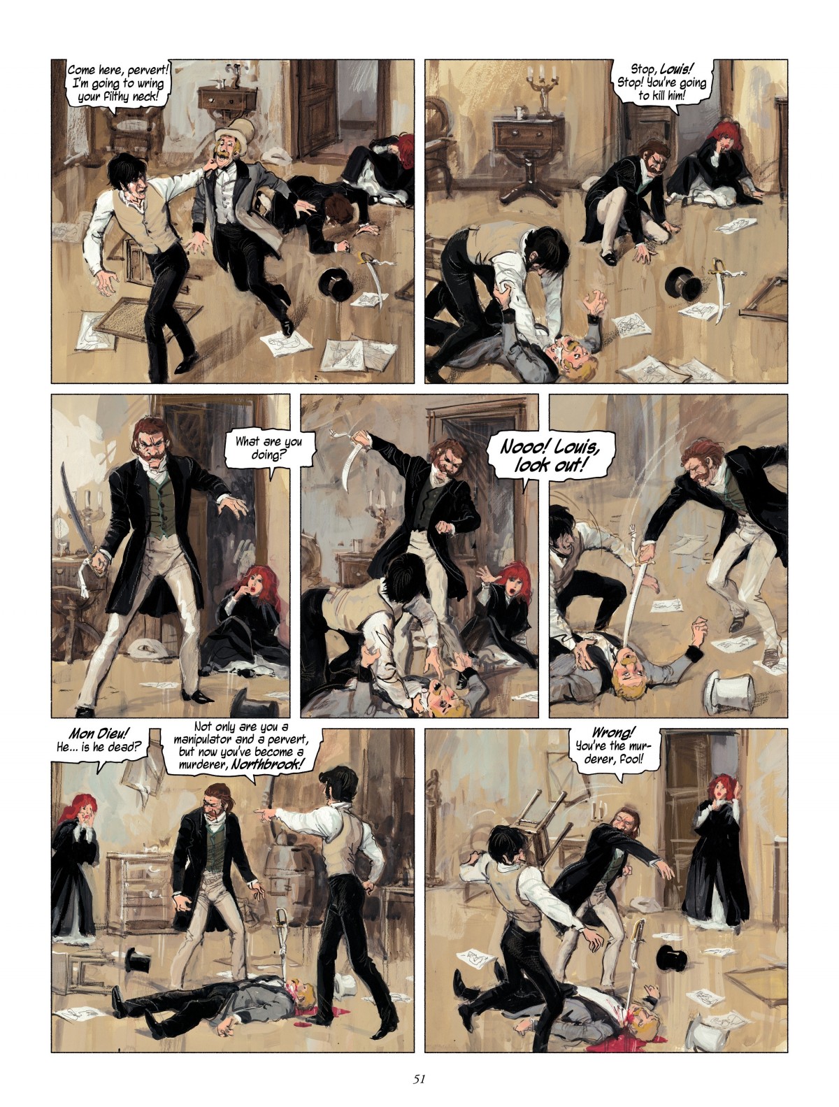 Read online The Revenge of Count Skarbek comic -  Issue #1 - 51