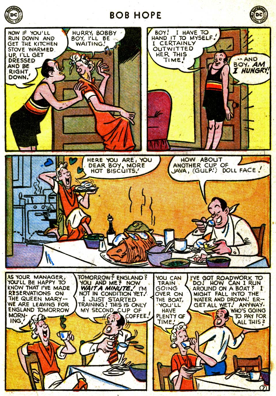 Read online The Adventures of Bob Hope comic -  Issue #22 - 9