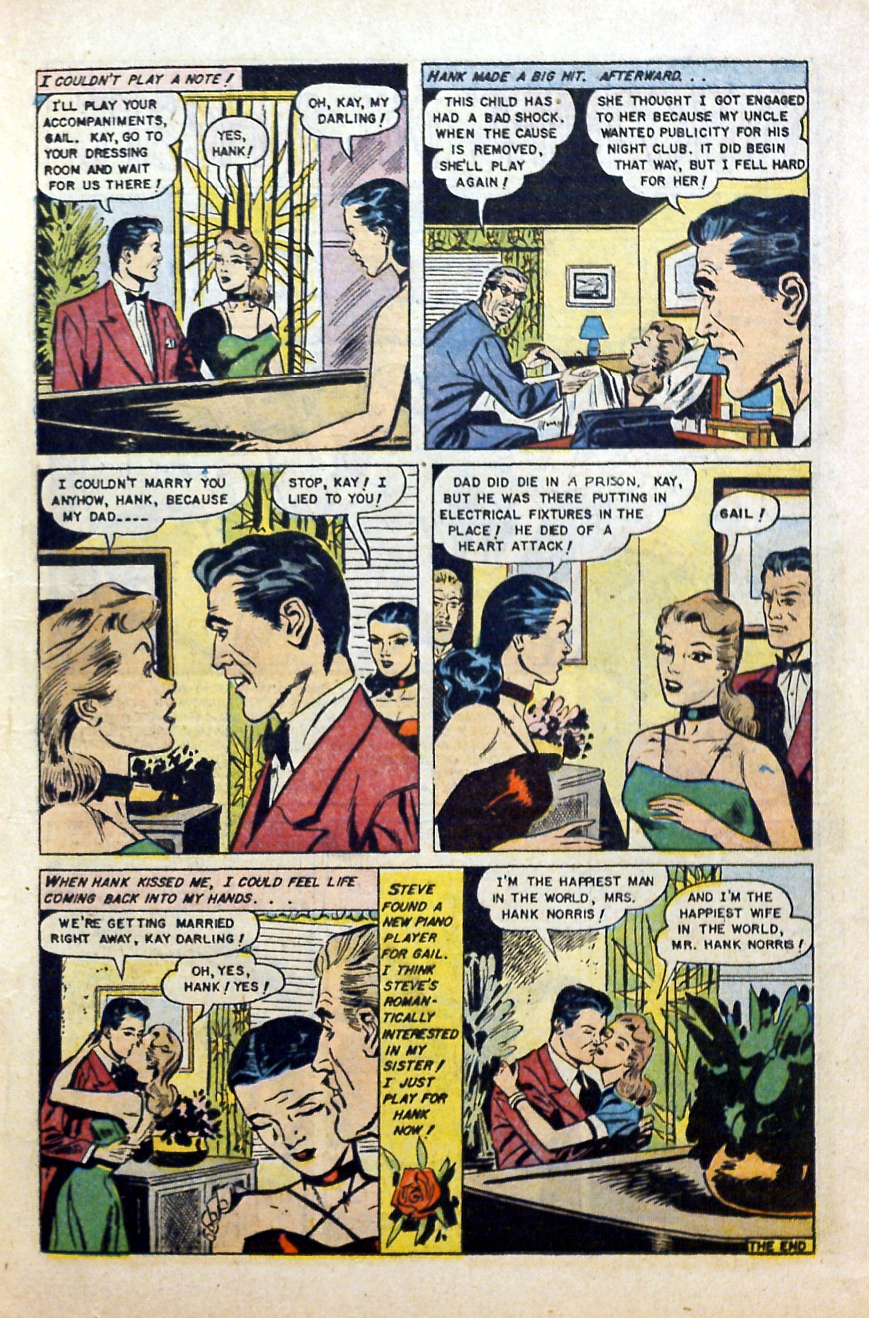 Read online Glamorous Romances comic -  Issue #84 - 17