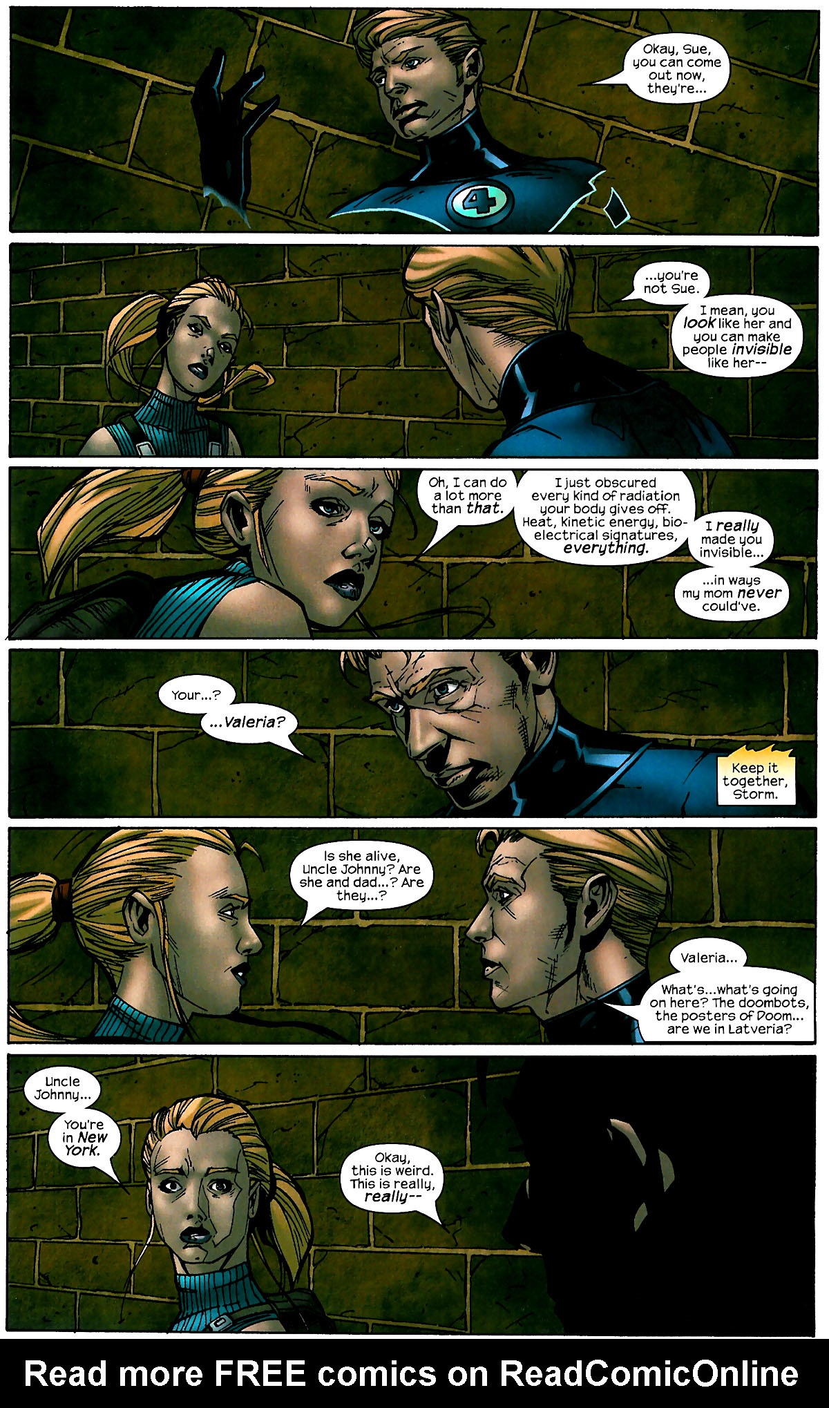 Read online Marvel Knights 4 comic -  Issue #16 - 22