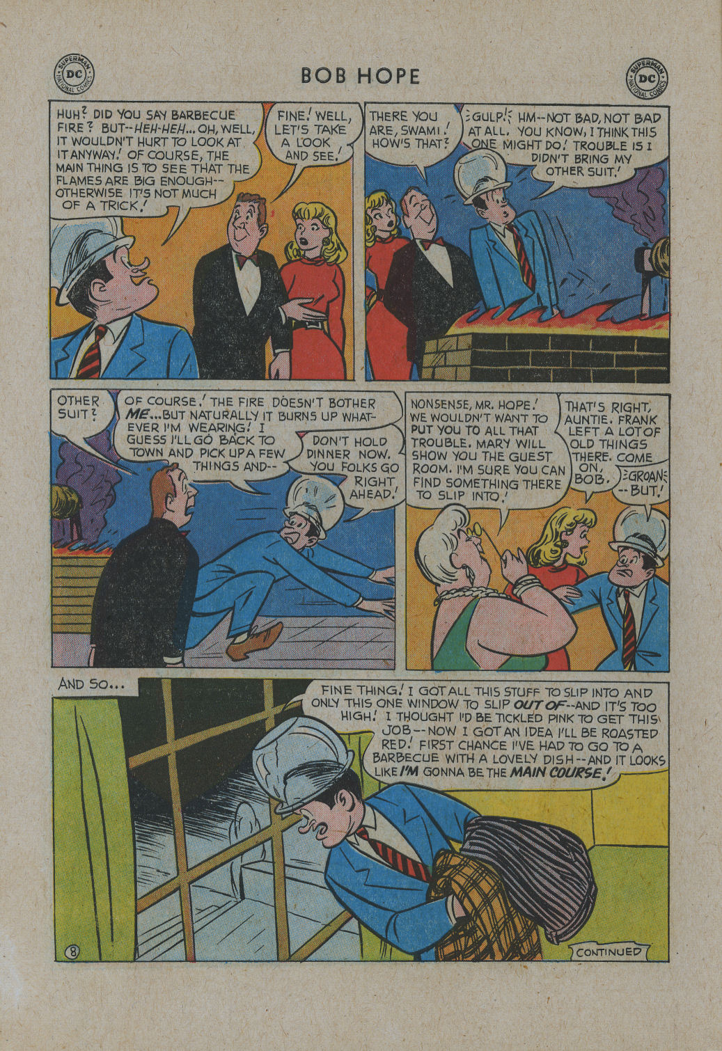 Read online The Adventures of Bob Hope comic -  Issue #52 - 10