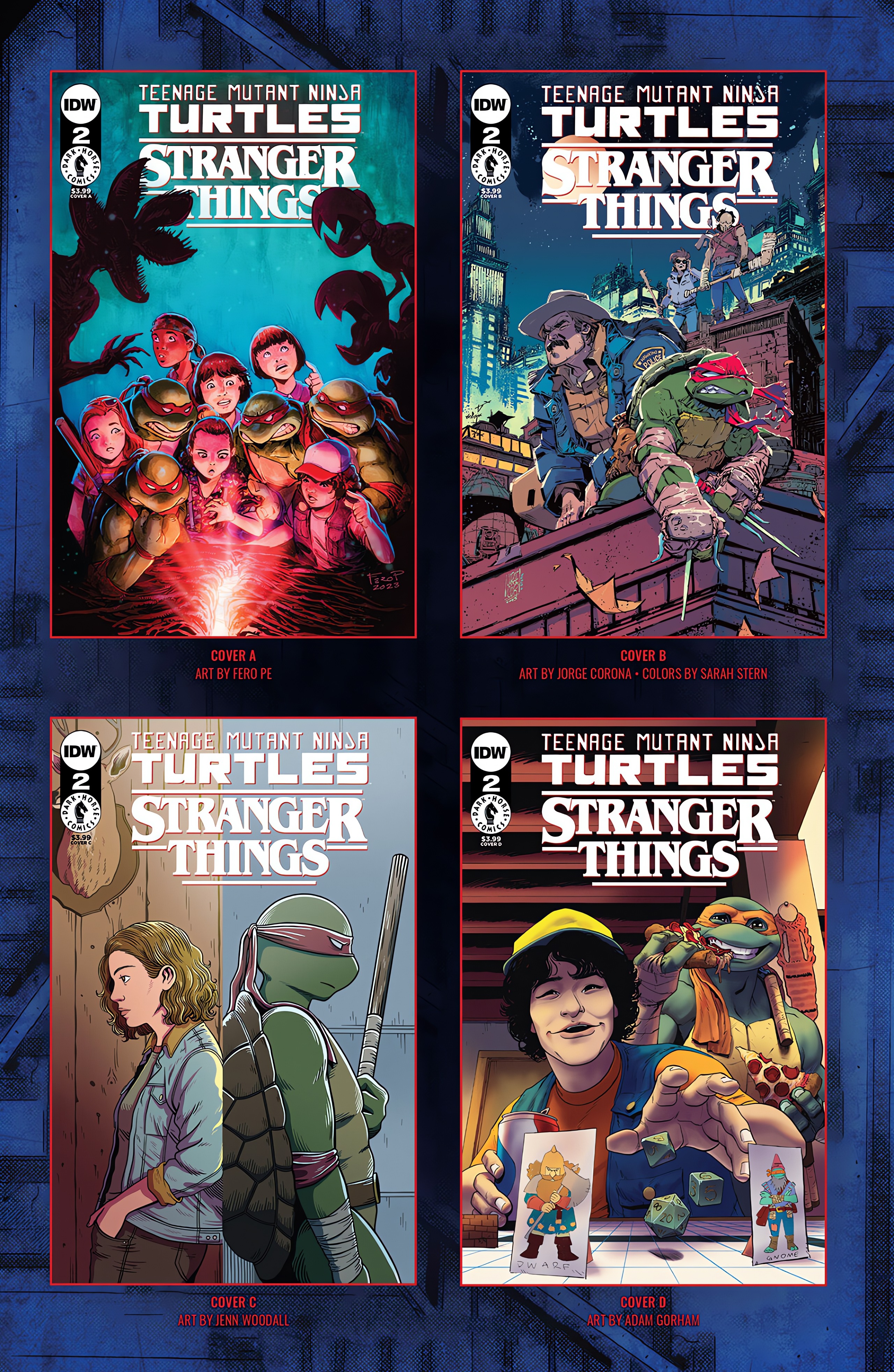 Read online Teenage Mutant Ninja Turtles x Stranger Things comic -  Issue #2 - 23