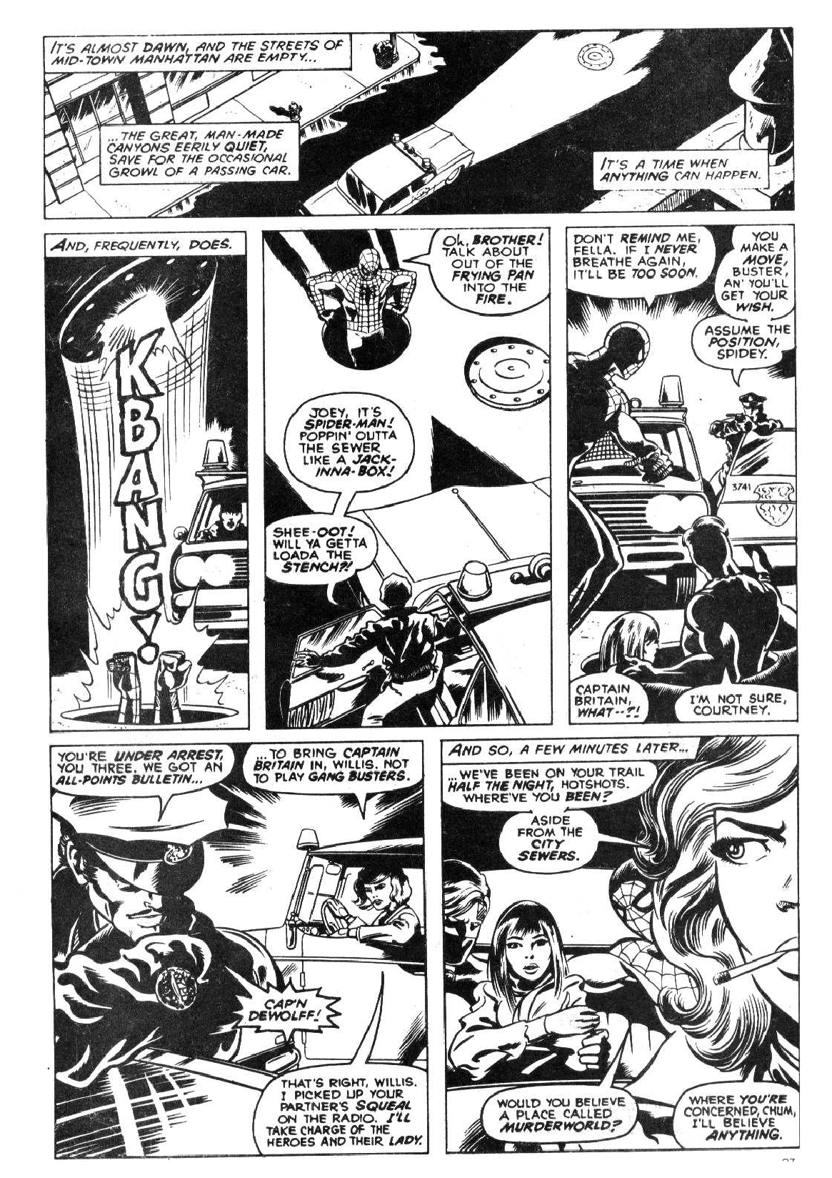 Read online Captain Britain Summer Special comic -  Issue #2 - 36