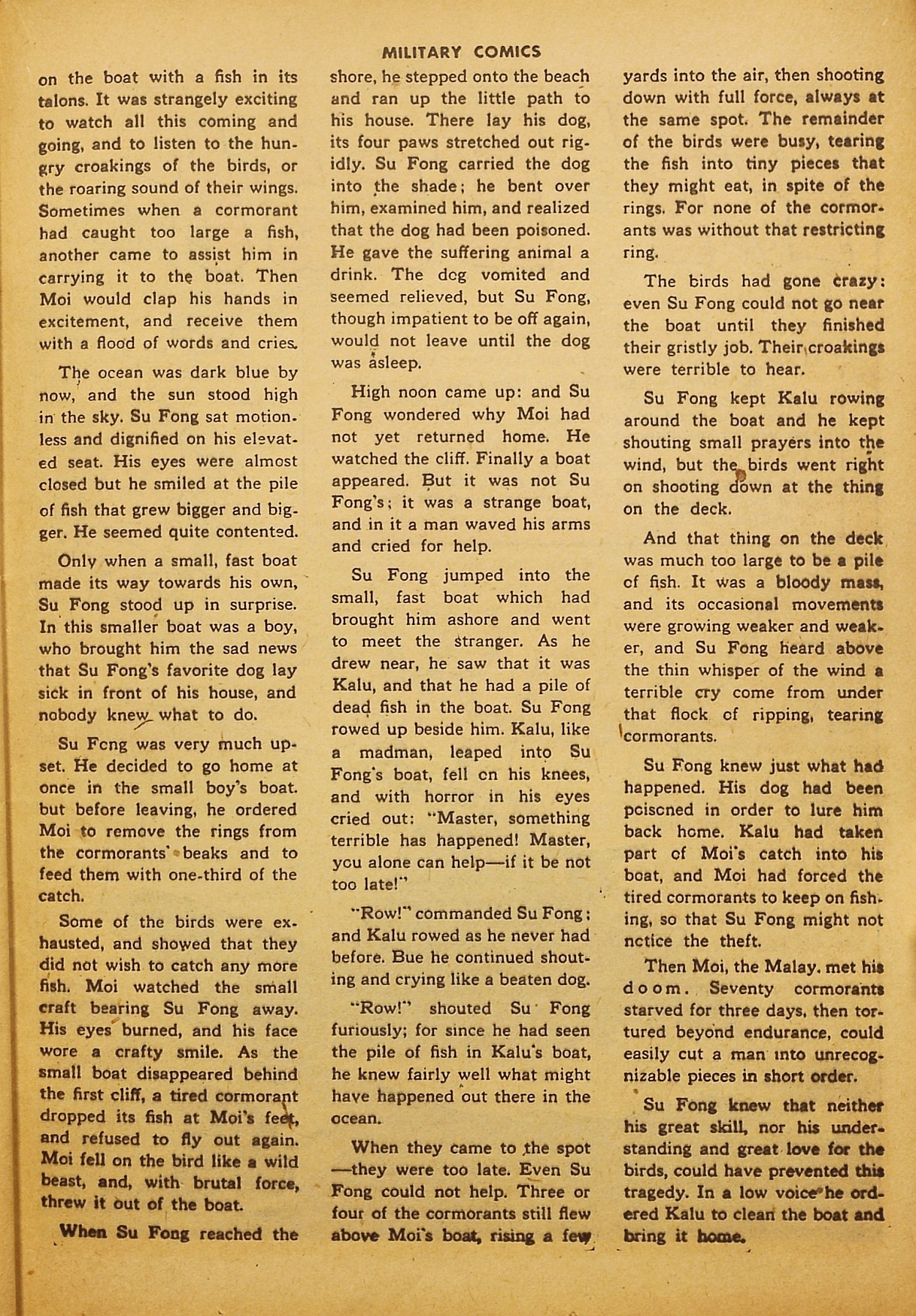 Read online Military Comics comic -  Issue #36 - 41