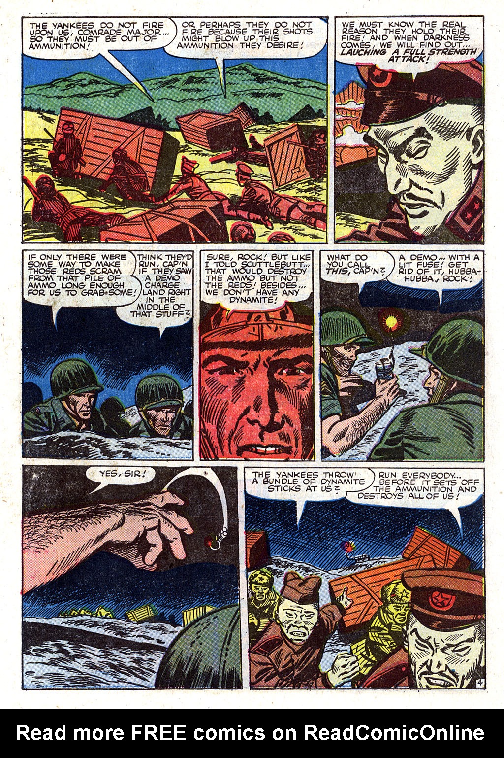 Read online Marines in Action comic -  Issue #12 - 6