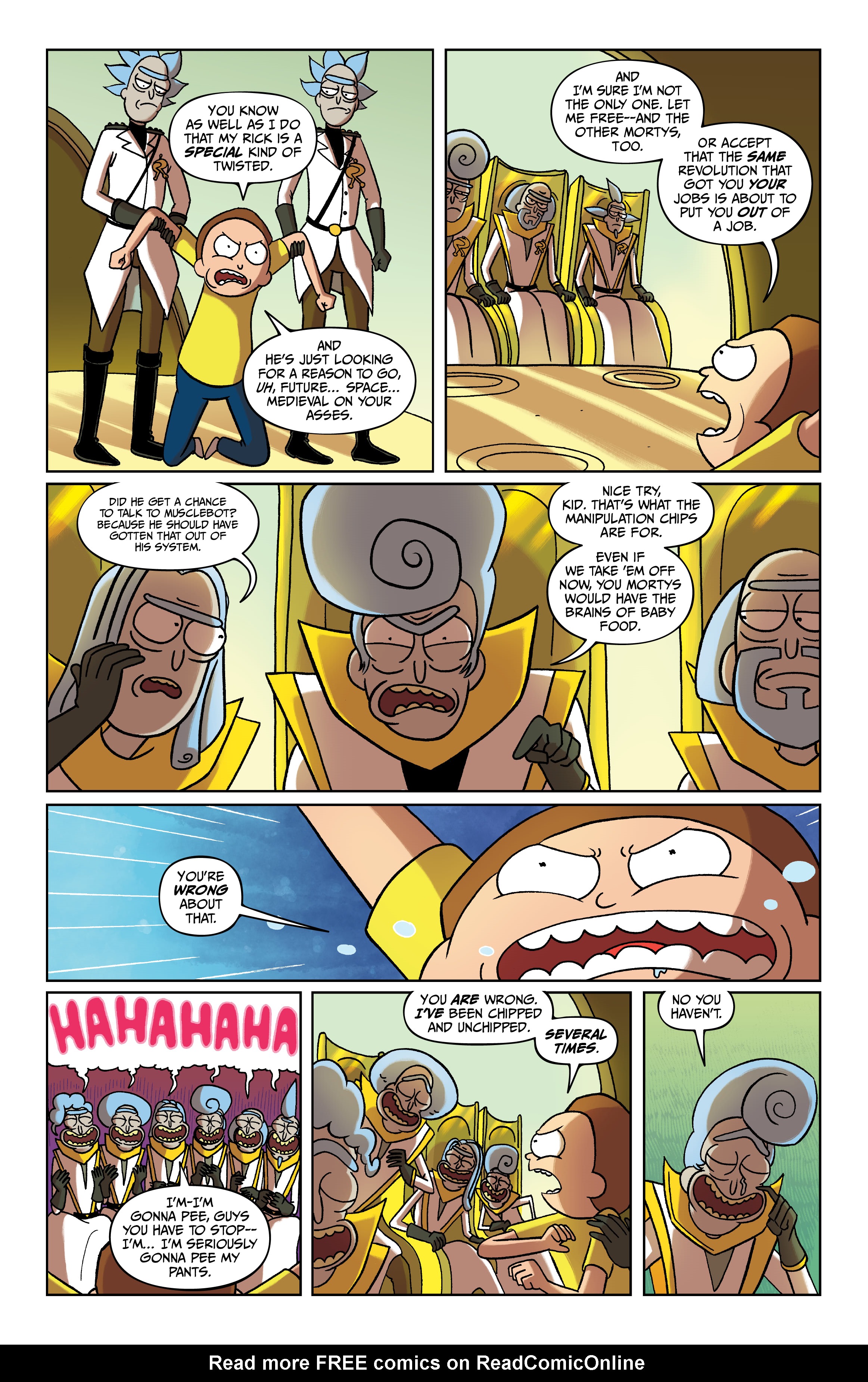 Read online Rick and Morty Deluxe Edition comic -  Issue # TPB 4 (Part 3) - 34