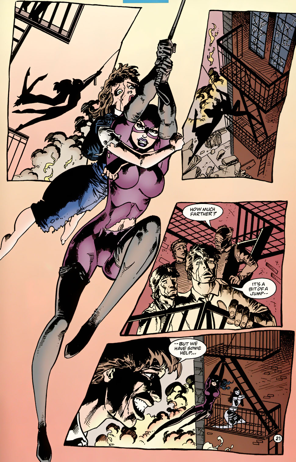 Read online Batman: Cataclysm comic -  Issue #7 - 21