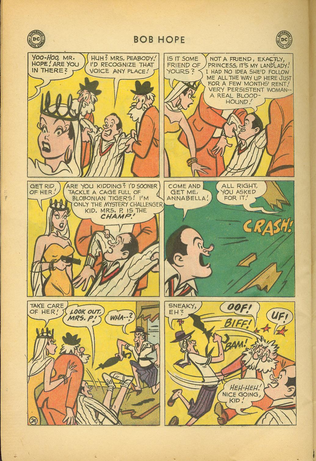 Read online The Adventures of Bob Hope comic -  Issue #56 - 30