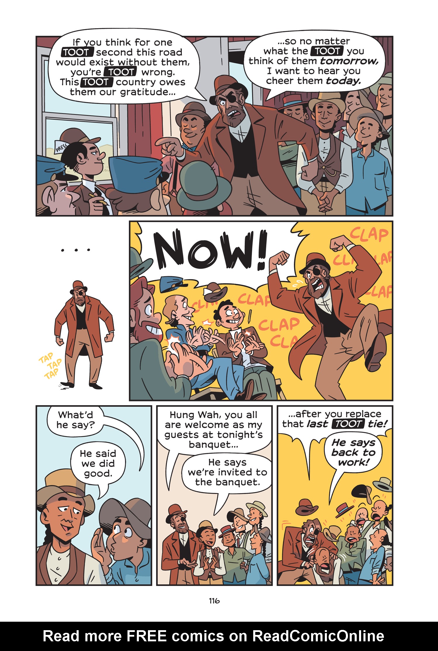 Read online History Comics comic -  Issue # The Transcontinental Railroad - 124