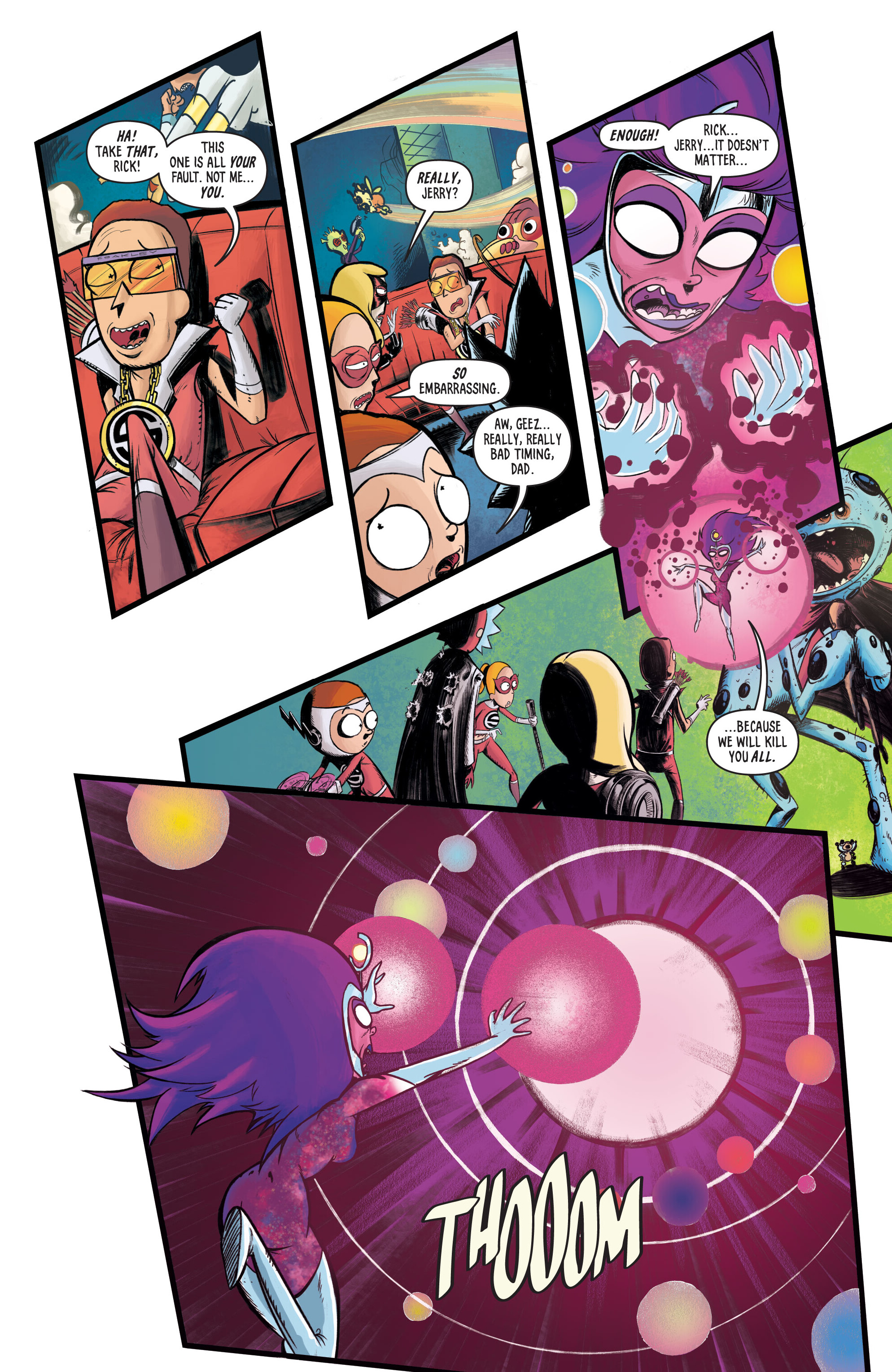 Read online Rick and Morty: Crisis on C-137 comic -  Issue # TPB - 85