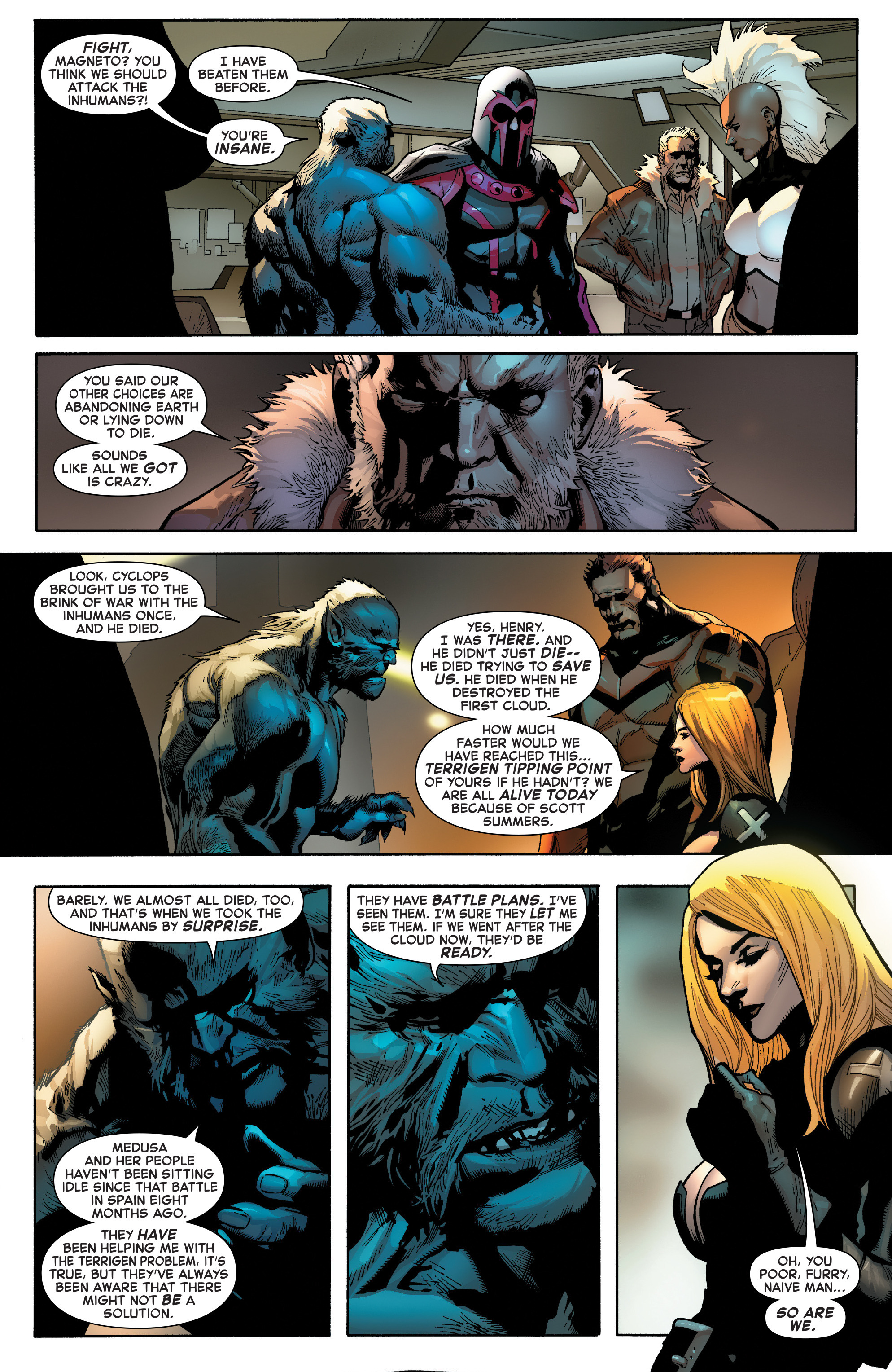 Read online Inhumans Vs. X-Men comic -  Issue #1 - 18