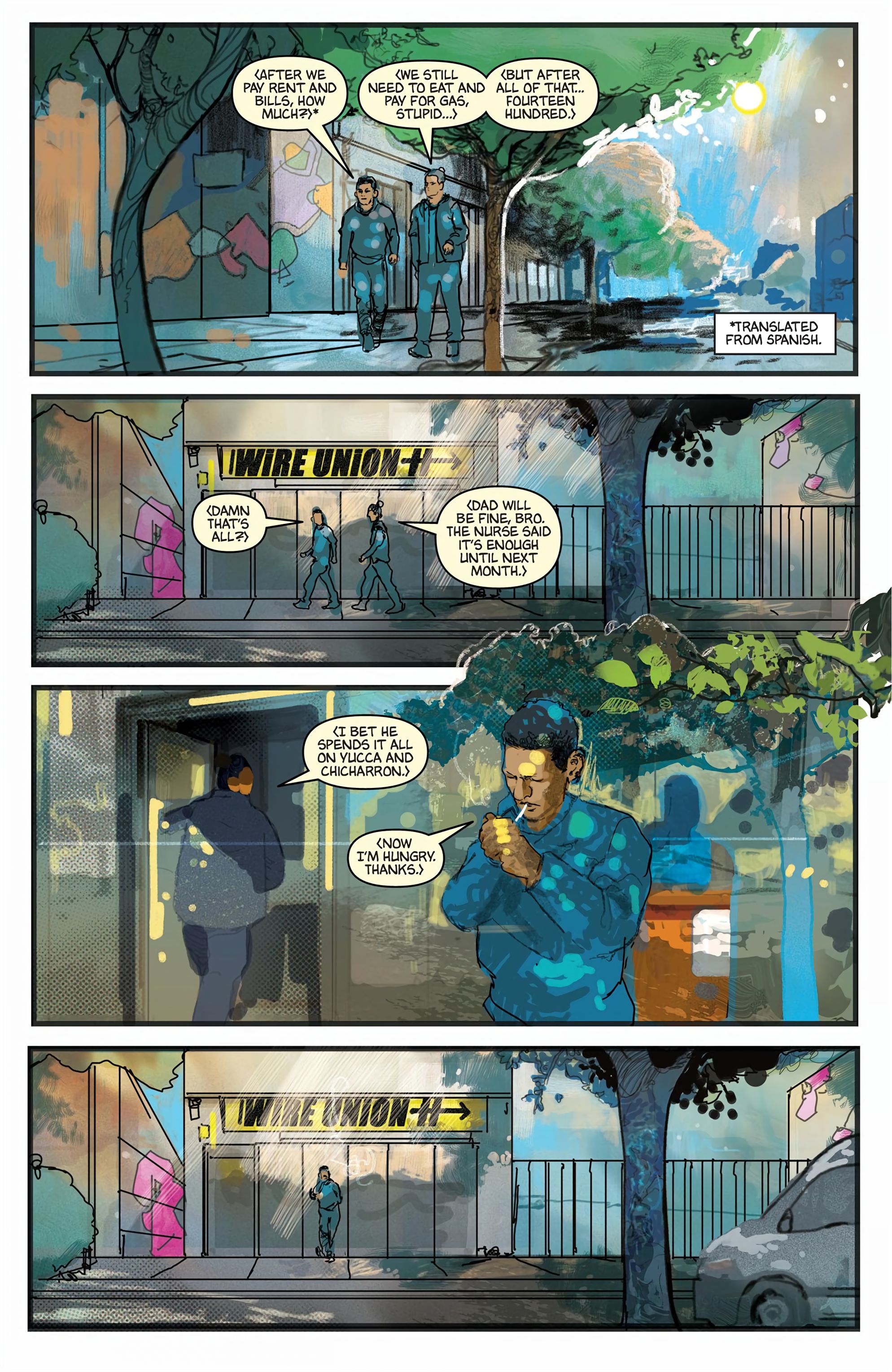 Read online Head Wounds: Sparrow comic -  Issue # TPB - 55