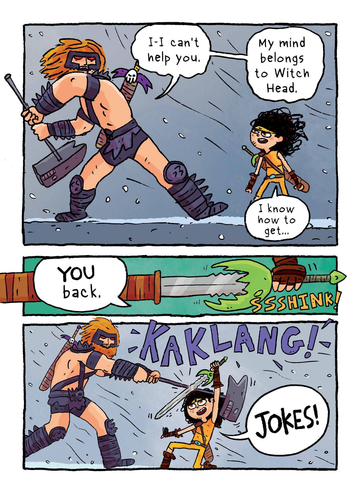 Read online Barb the Last Berzerker comic -  Issue # TPB 2 (Part 2) - 97