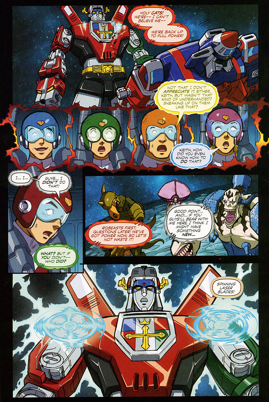 Read online Voltron: Defender of the Universe comic -  Issue #5 - 15
