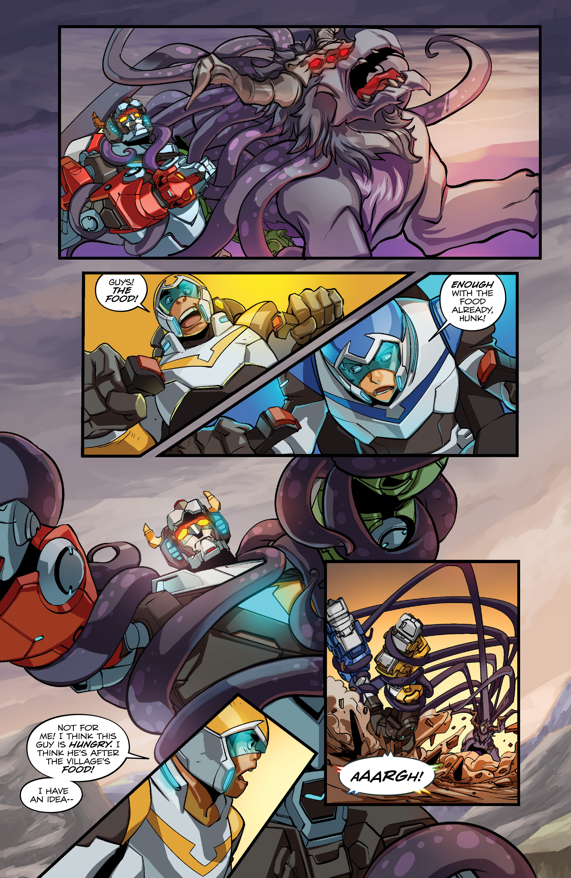 Read online Voltron: Legendary Defender comic -  Issue #2 - 18