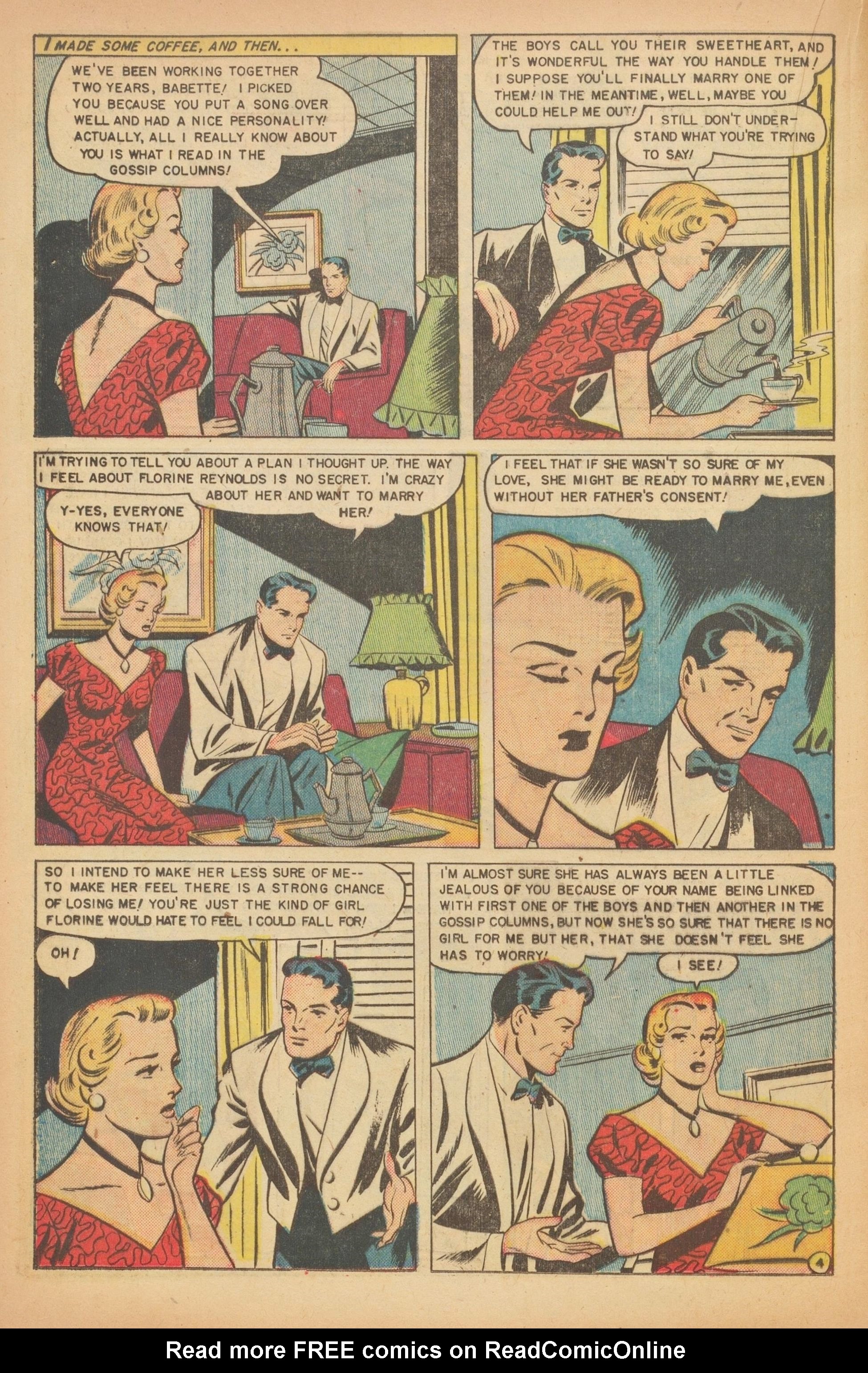Read online Glamorous Romances comic -  Issue #58 - 20
