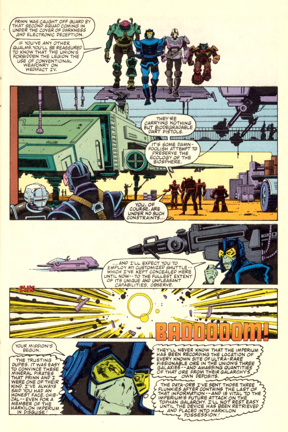 Read online Alien Legion comic -  Issue #2 - 5