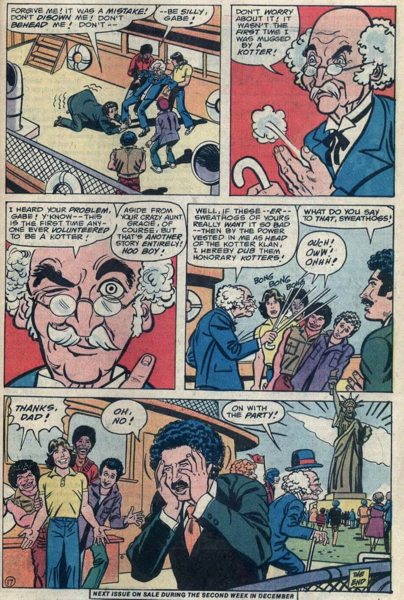Read online Welcome Back, Kotter comic -  Issue #9 - 18