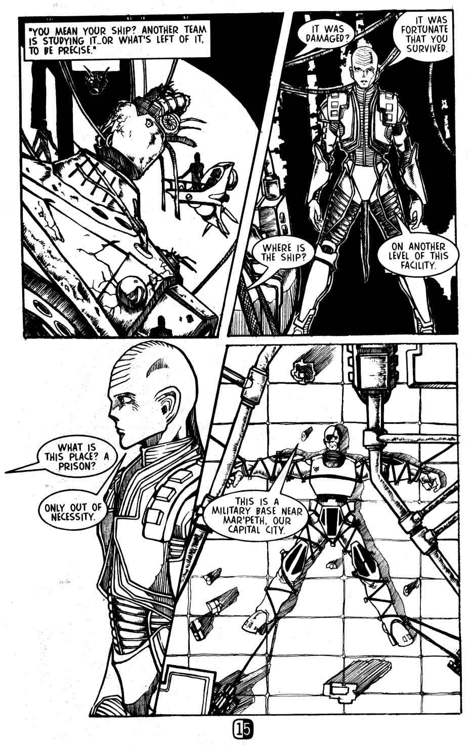 Read online Robotech: Warriors comic -  Issue #1 - 16